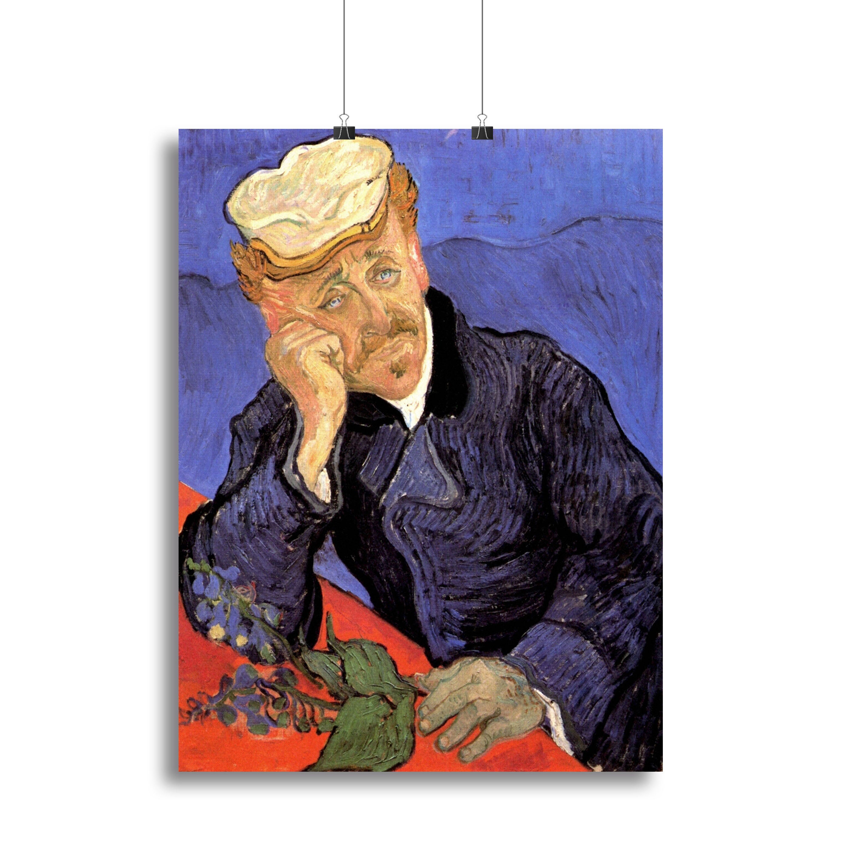 Portrait of Doctor Gachet by Van Gogh Canvas Print or Poster - Canvas Art Rocks - 2
