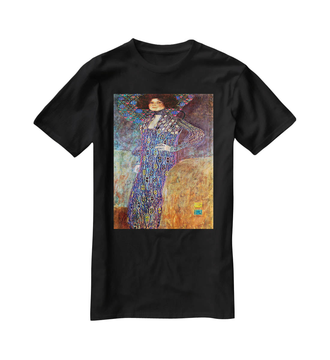 Portrait of Emily Floge by Klimt T-Shirt - Canvas Art Rocks - 1