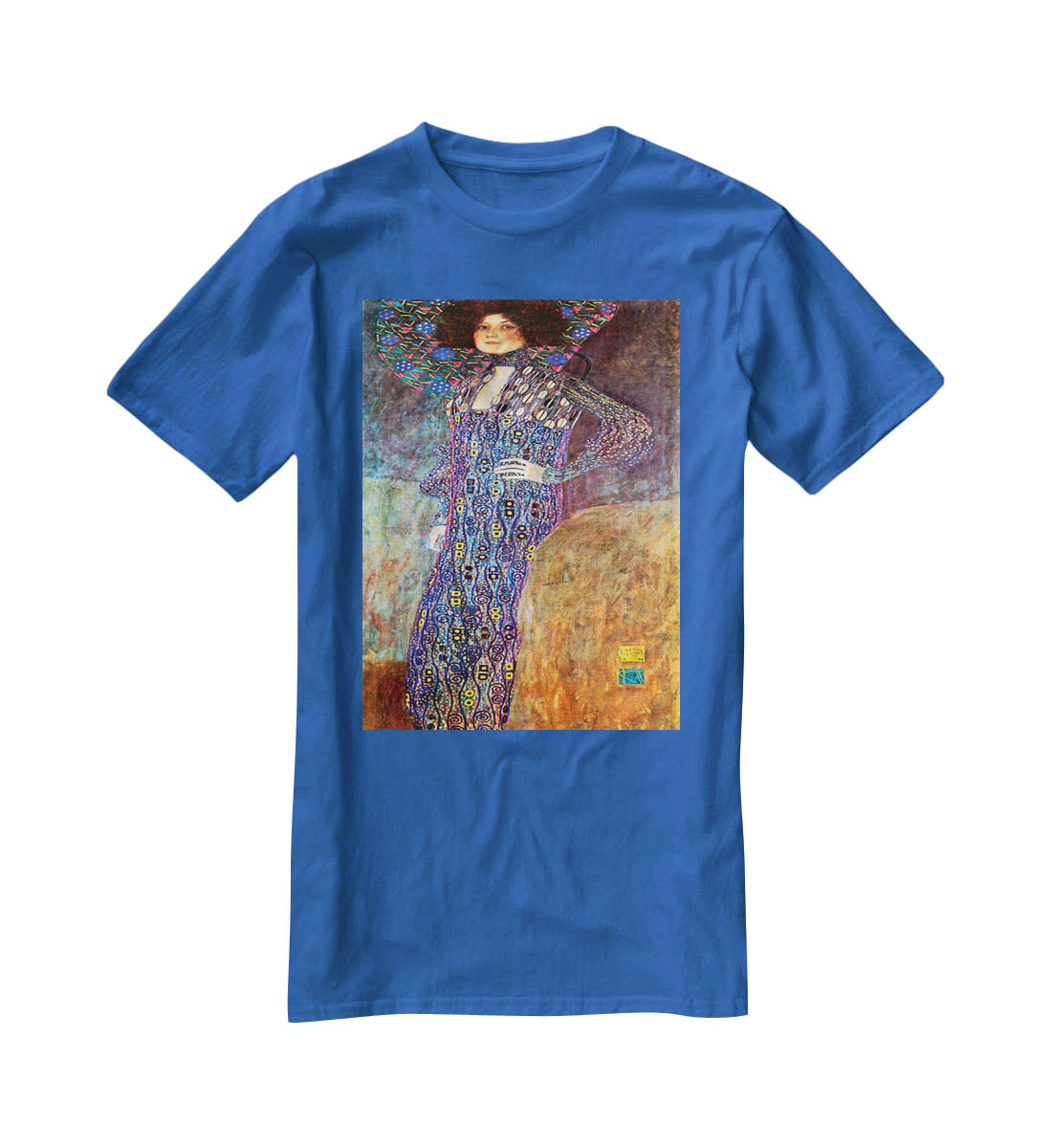 Portrait of Emily Floge by Klimt T-Shirt - Canvas Art Rocks - 2