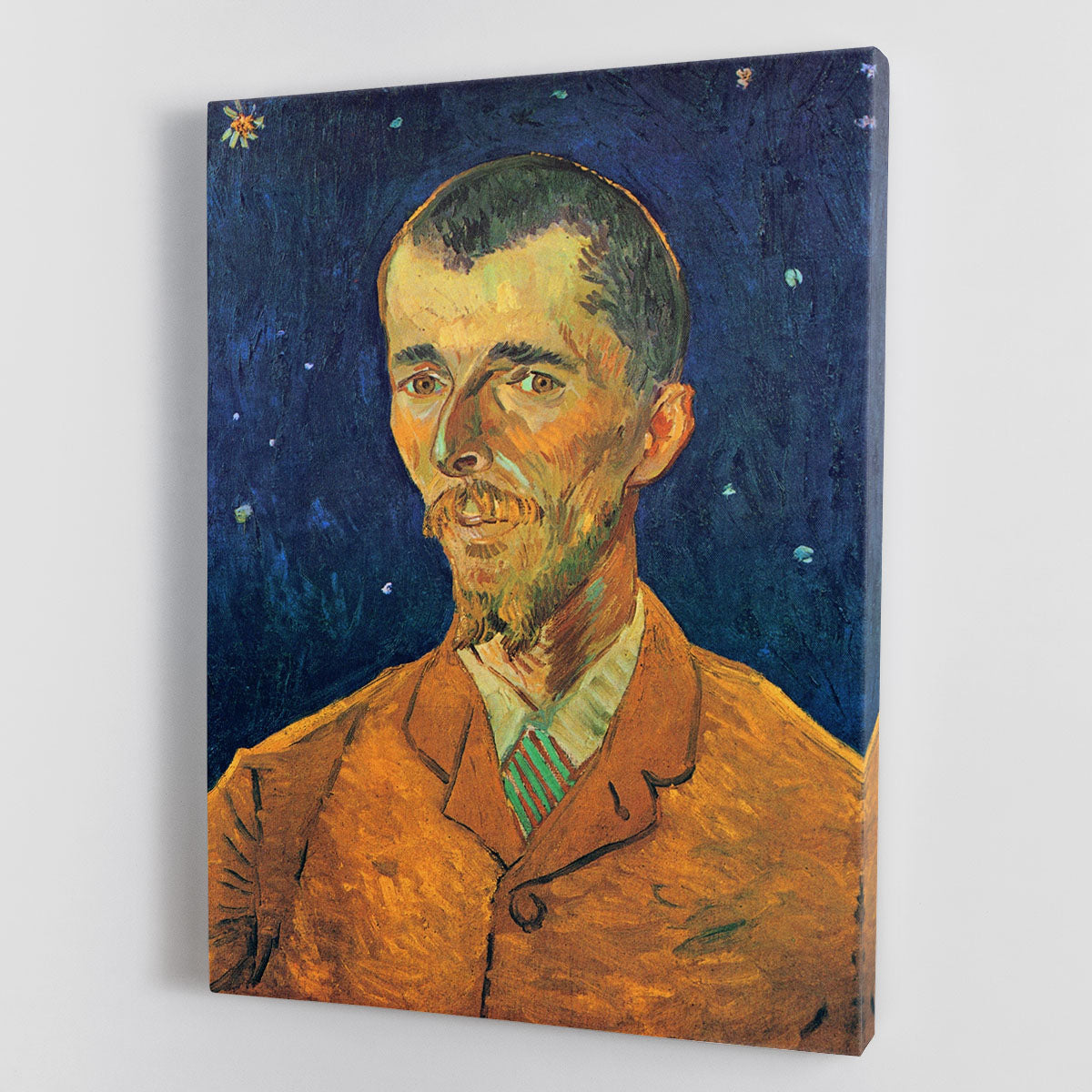 Portrait of Eugene Boch by Van Gogh Canvas Print or Poster - Canvas Art Rocks - 1