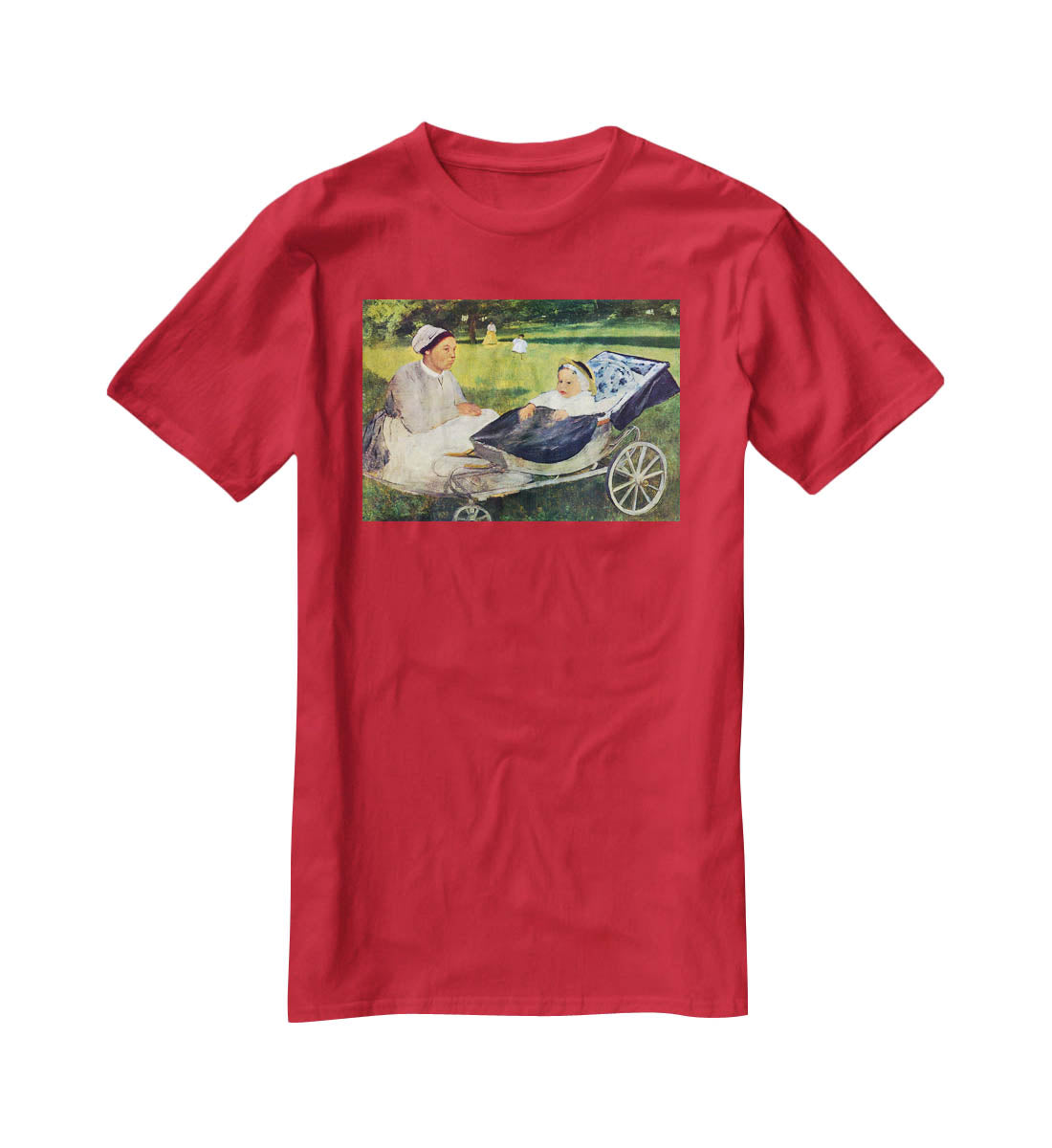 Portrait of Henri Valpincon by Degas T-Shirt - Canvas Art Rocks - 4