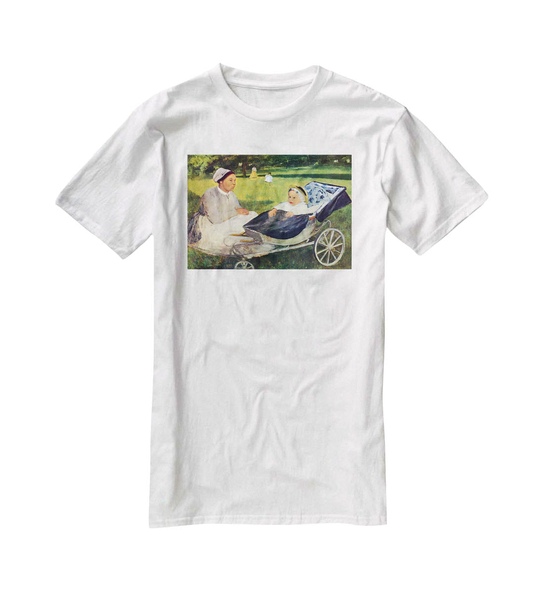 Portrait of Henri Valpincon by Degas T-Shirt - Canvas Art Rocks - 5