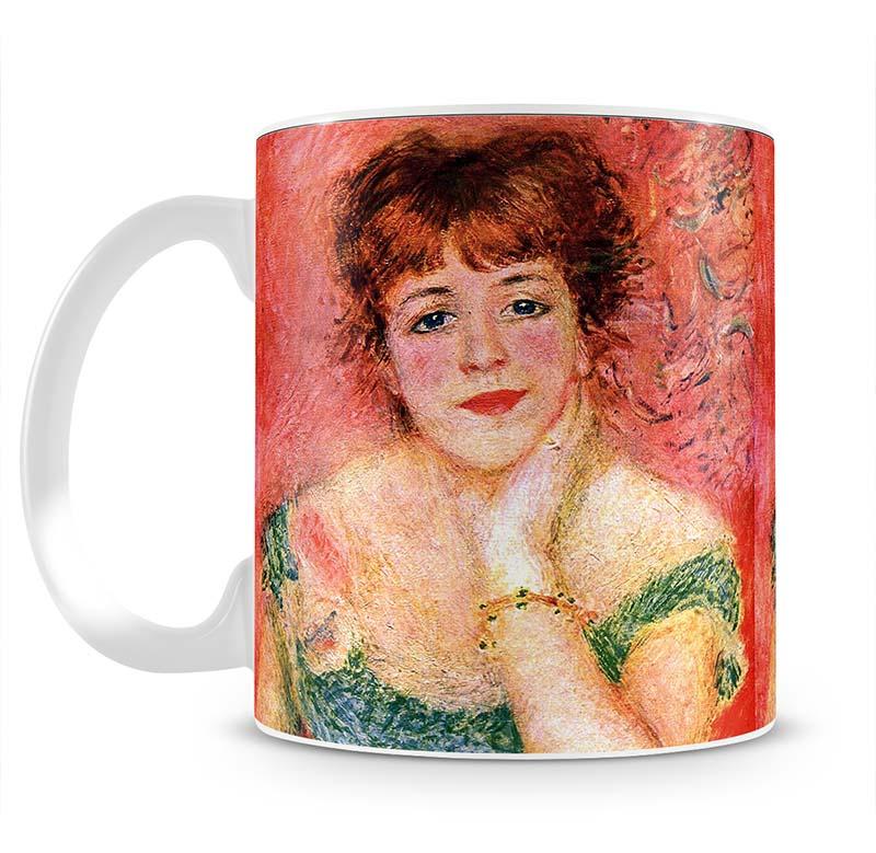 Portrait of Jeanne Samary by Renoir Mug - Canvas Art Rocks - 2