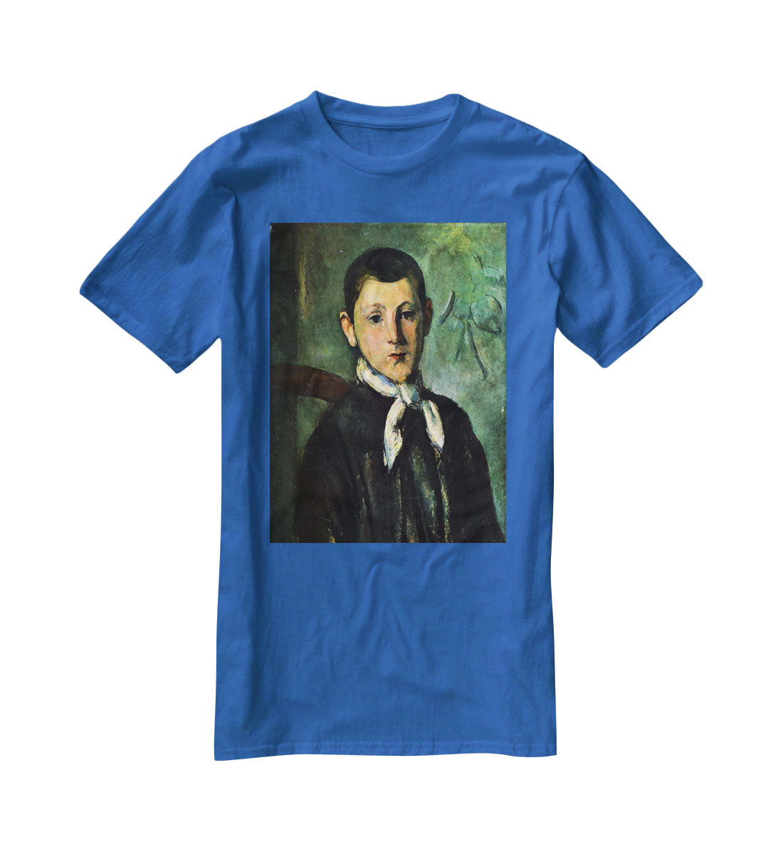 Portrait of Lois Guillaime by Cezanne T-Shirt - Canvas Art Rocks - 2