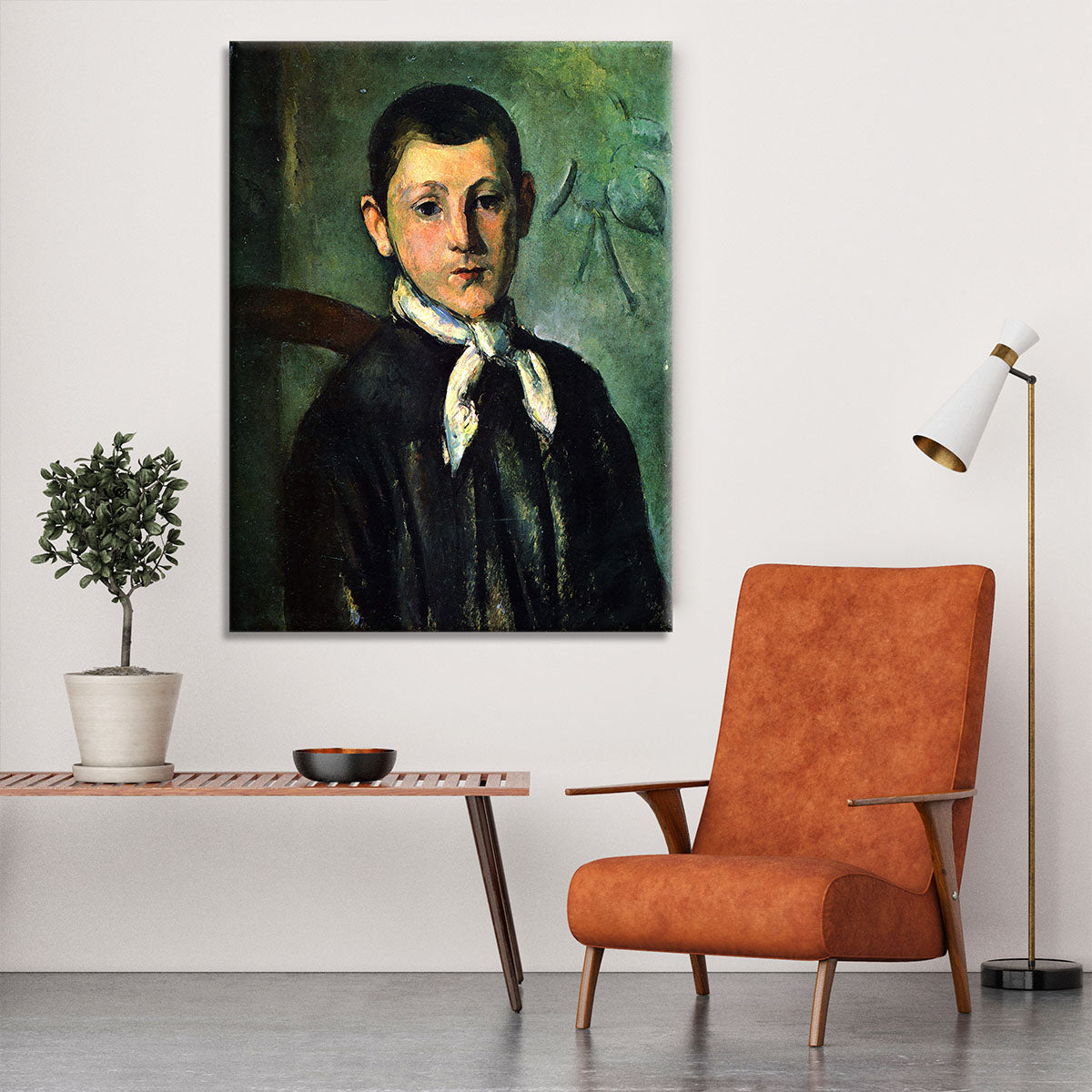 Portrait of Lois Guillaime by Cezanne Canvas Print or Poster - Canvas Art Rocks - 6
