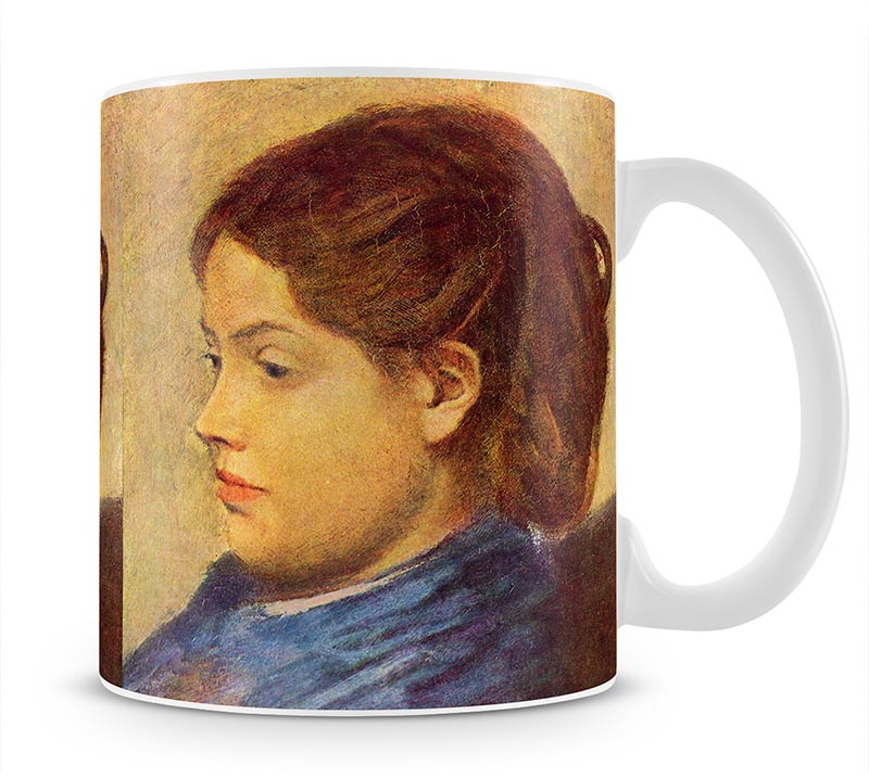 Portrait of Mademoiselle Dobigny by Degas Mug - Canvas Art Rocks - 1