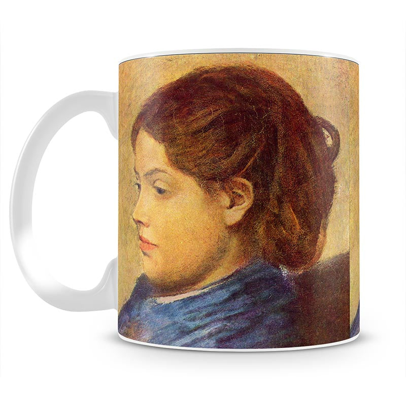 Portrait of Mademoiselle Dobigny by Degas Mug - Canvas Art Rocks - 1