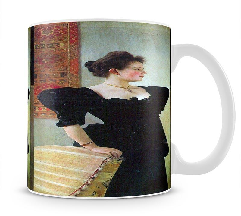 Portrait of Marie Breunig by Klimt Mug - Canvas Art Rocks - 1