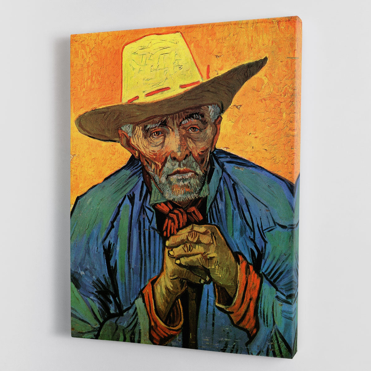 Portrait of Patience Escalier by Van Gogh Canvas Print or Poster - Canvas Art Rocks - 1