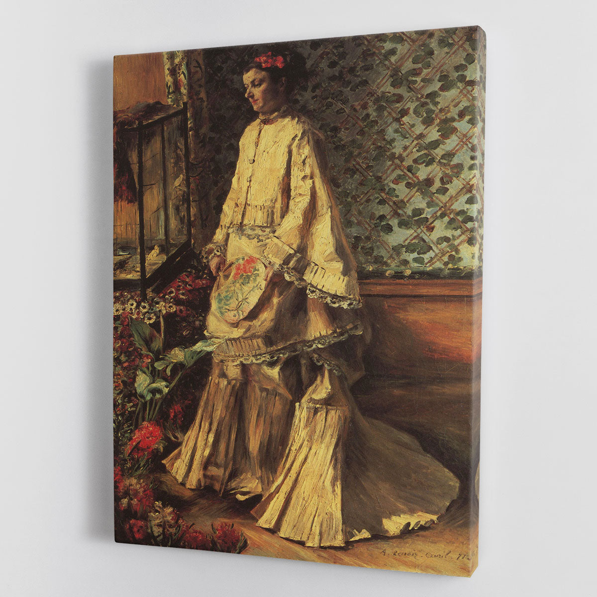 Portrait of Rapha by Renoir Canvas Print or Poster - Canvas Art Rocks - 1