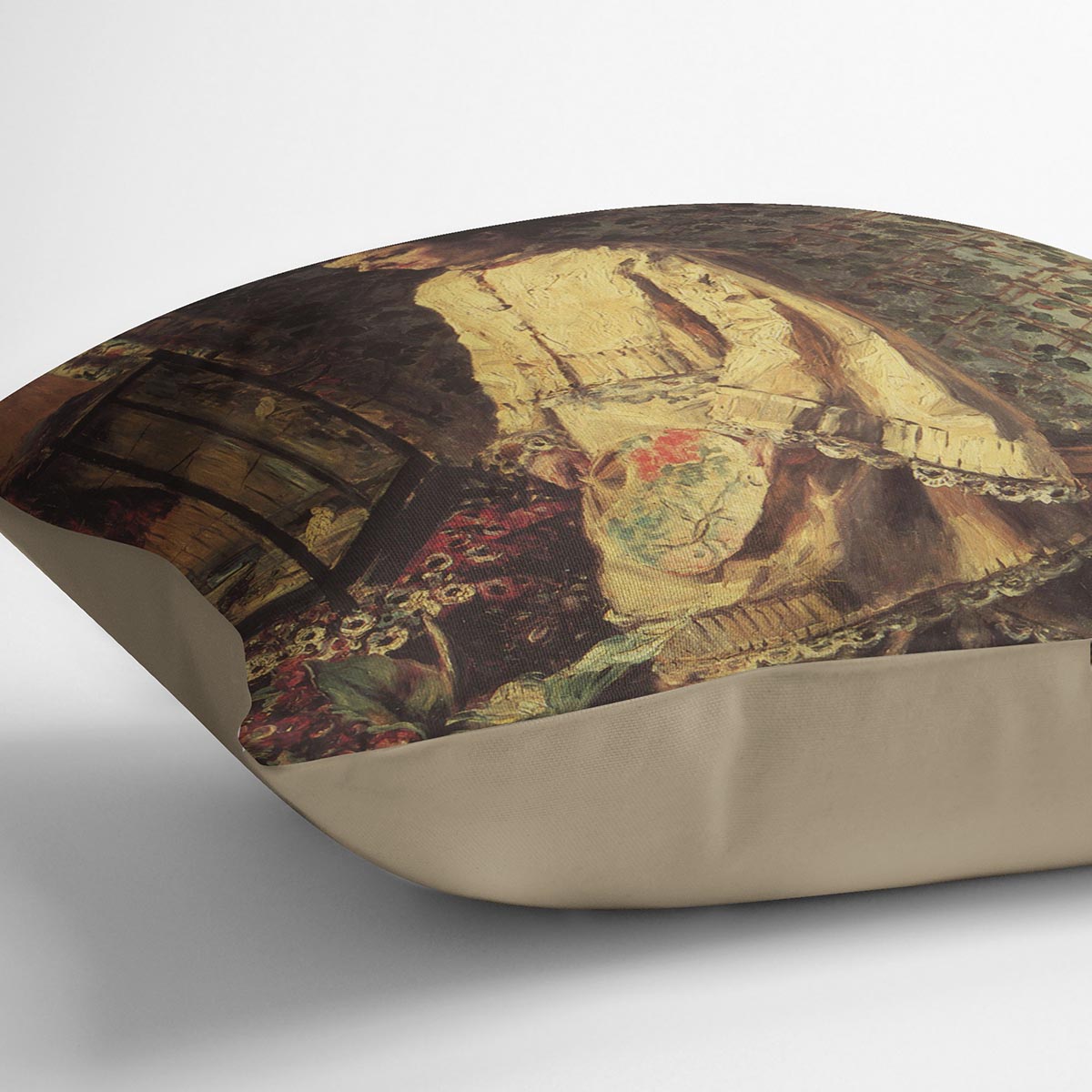 Portrait of Rapha by Renoir Cushion