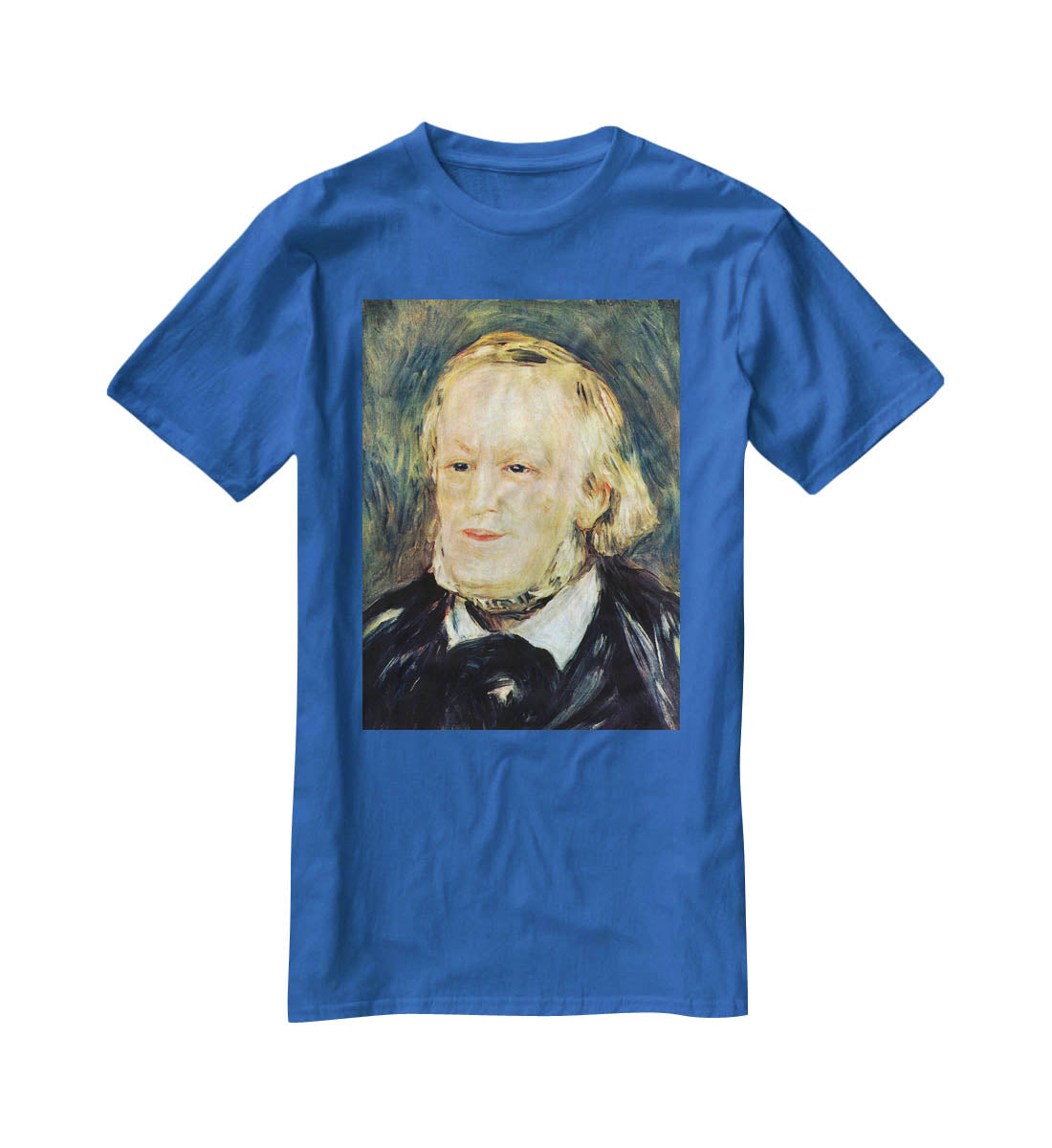Portrait of Richard Wagner by Renoir T-Shirt - Canvas Art Rocks - 2