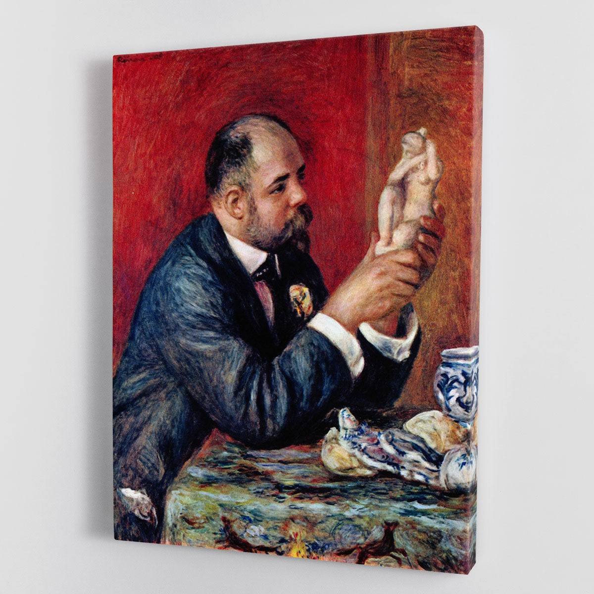Portrait of Vollard by Renoir Canvas Print or Poster - Canvas Art Rocks - 1