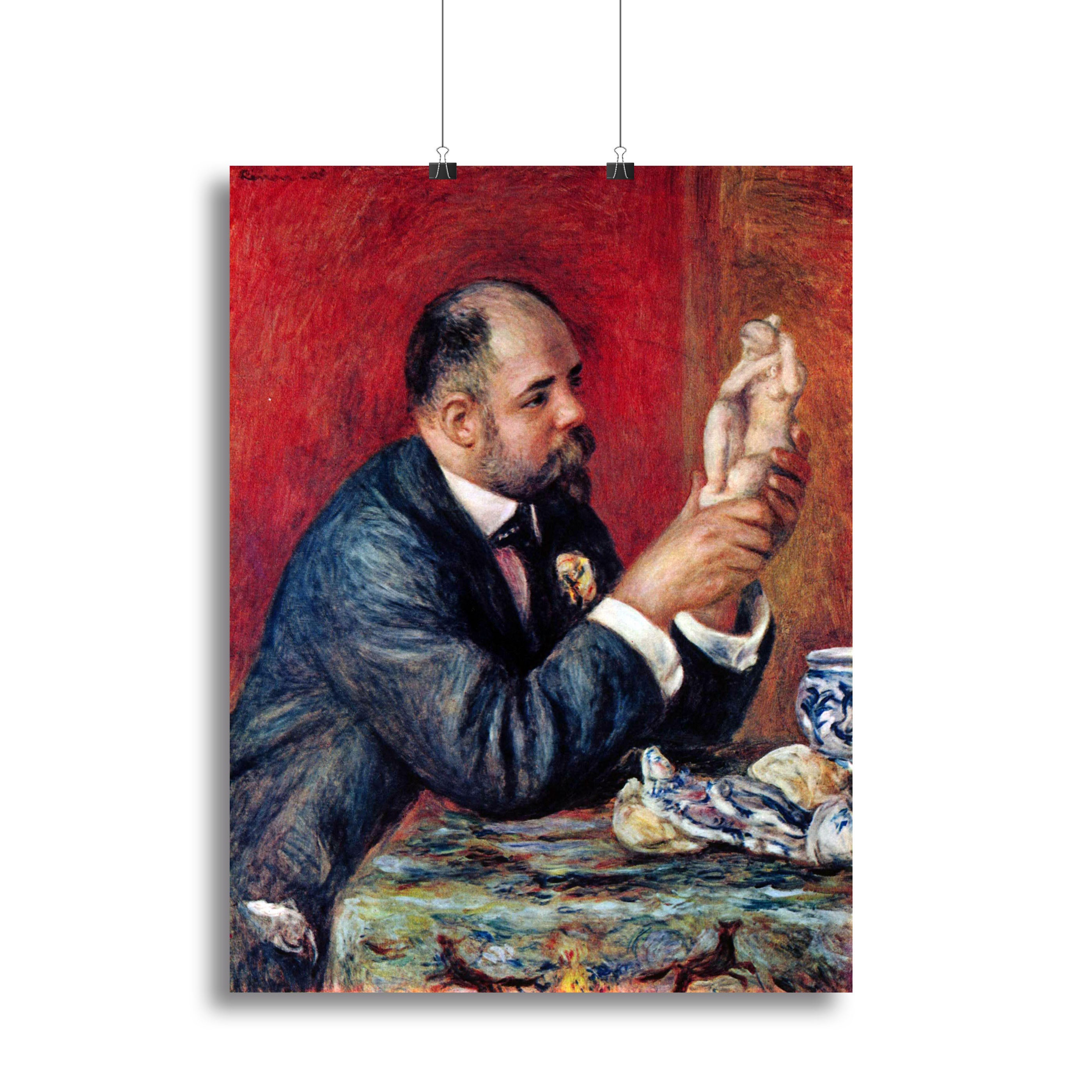 Portrait of Vollard by Renoir Canvas Print or Poster - Canvas Art Rocks - 2