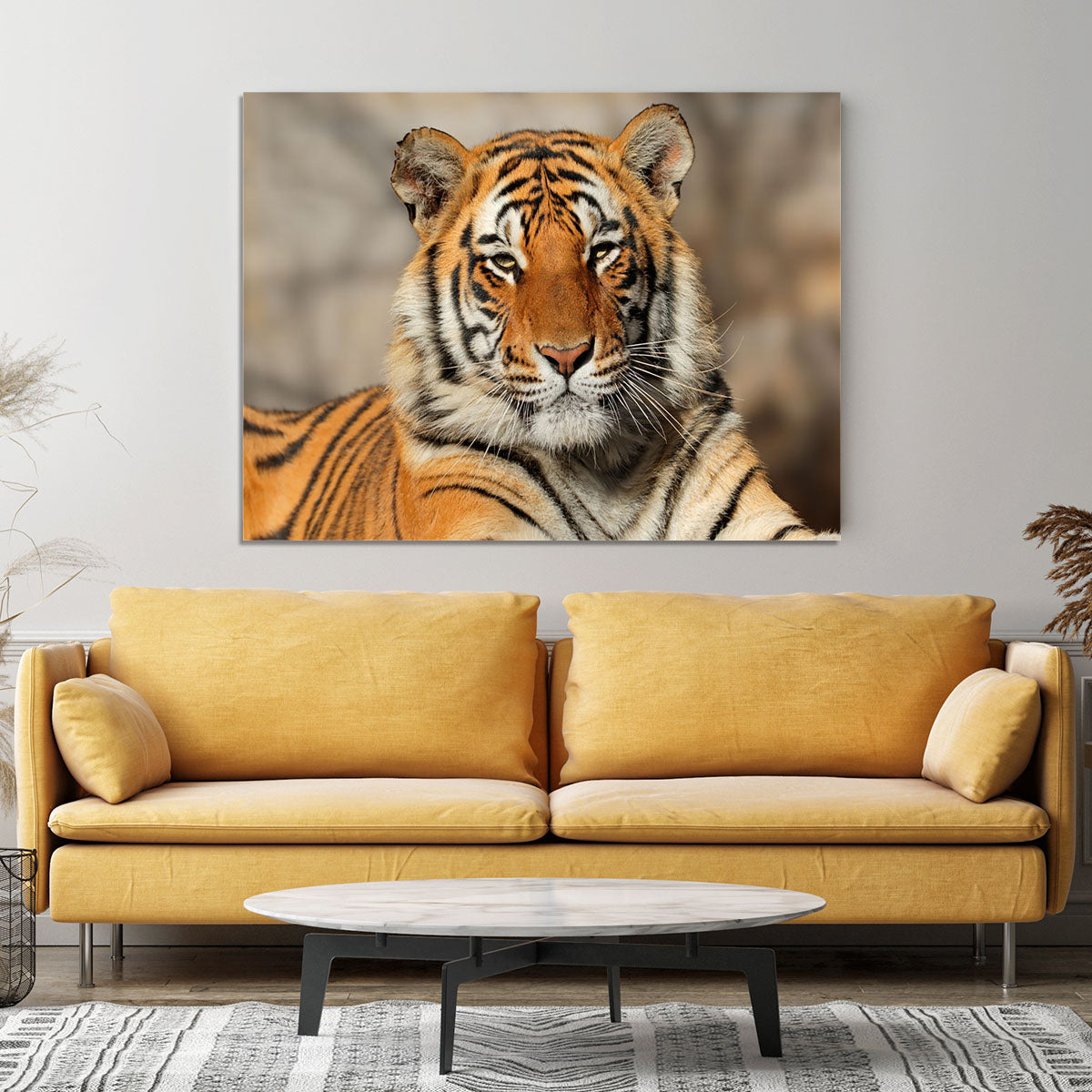 Portrait of a Bengal tiger Canvas Print or Poster - Canvas Art Rocks - 4