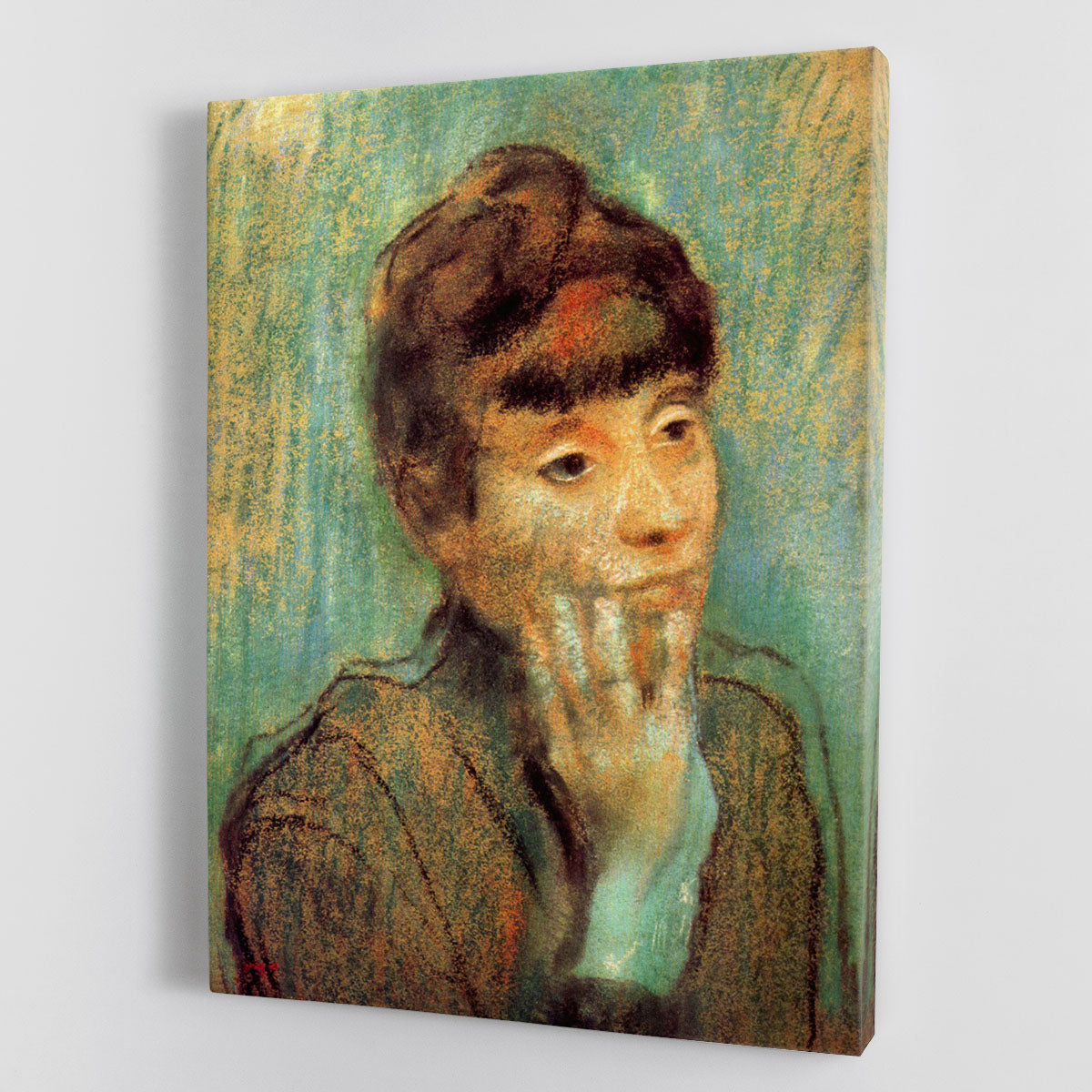 Portrait of a Lady by Degas Canvas Print or Poster - Canvas Art Rocks - 1