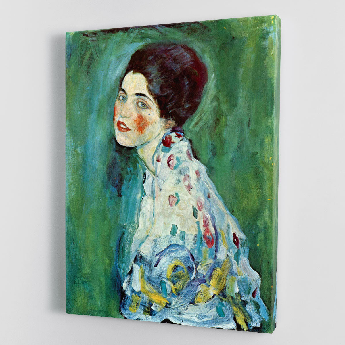 Portrait of a Lady by Klimt Canvas Print or Poster - Canvas Art Rocks - 1
