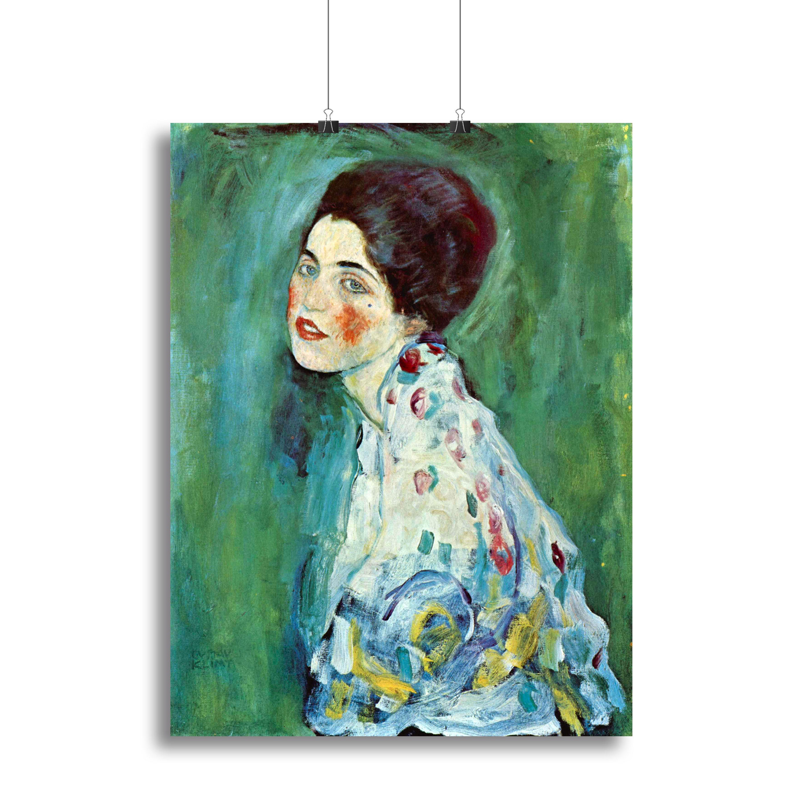 Portrait of a Lady by Klimt Canvas Print or Poster - Canvas Art Rocks - 2