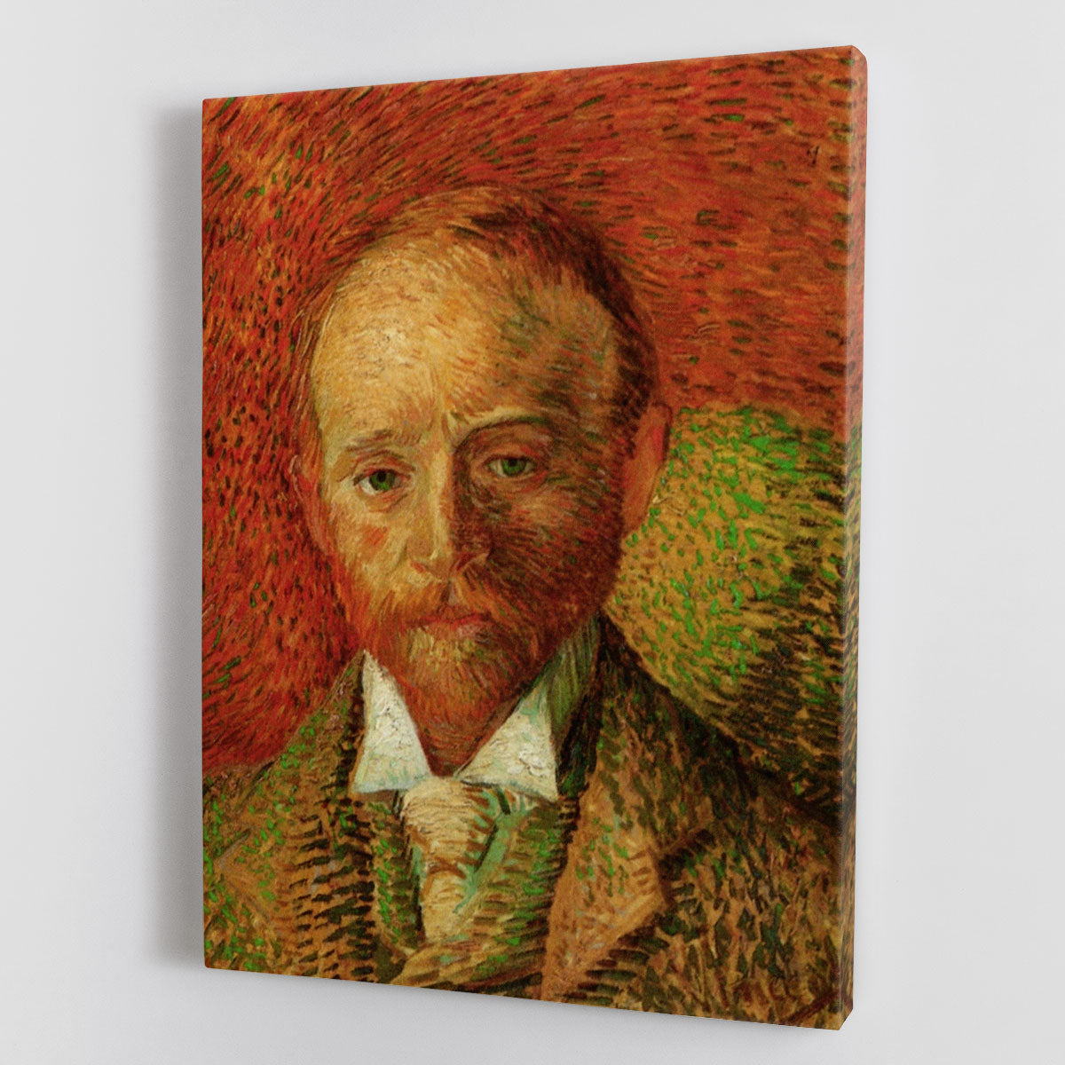 Portrait of the Art Dealer Alexander Reid by Van Gogh Canvas Print or Poster - Canvas Art Rocks - 1