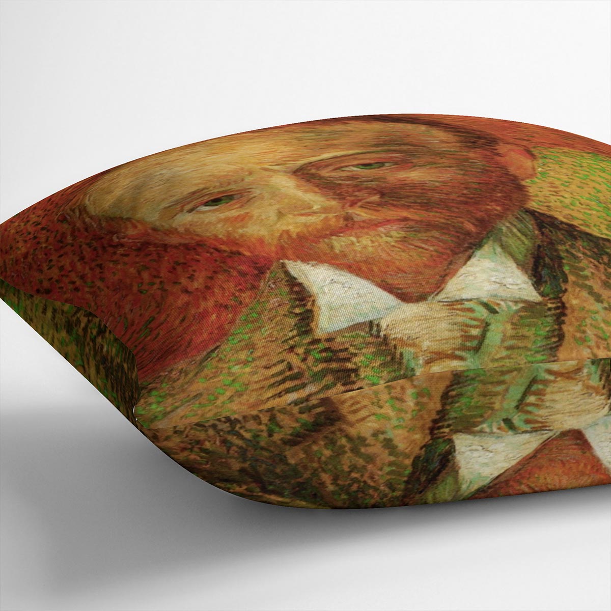 Portrait of the Art Dealer Alexander Reid by Van Gogh Cushion
