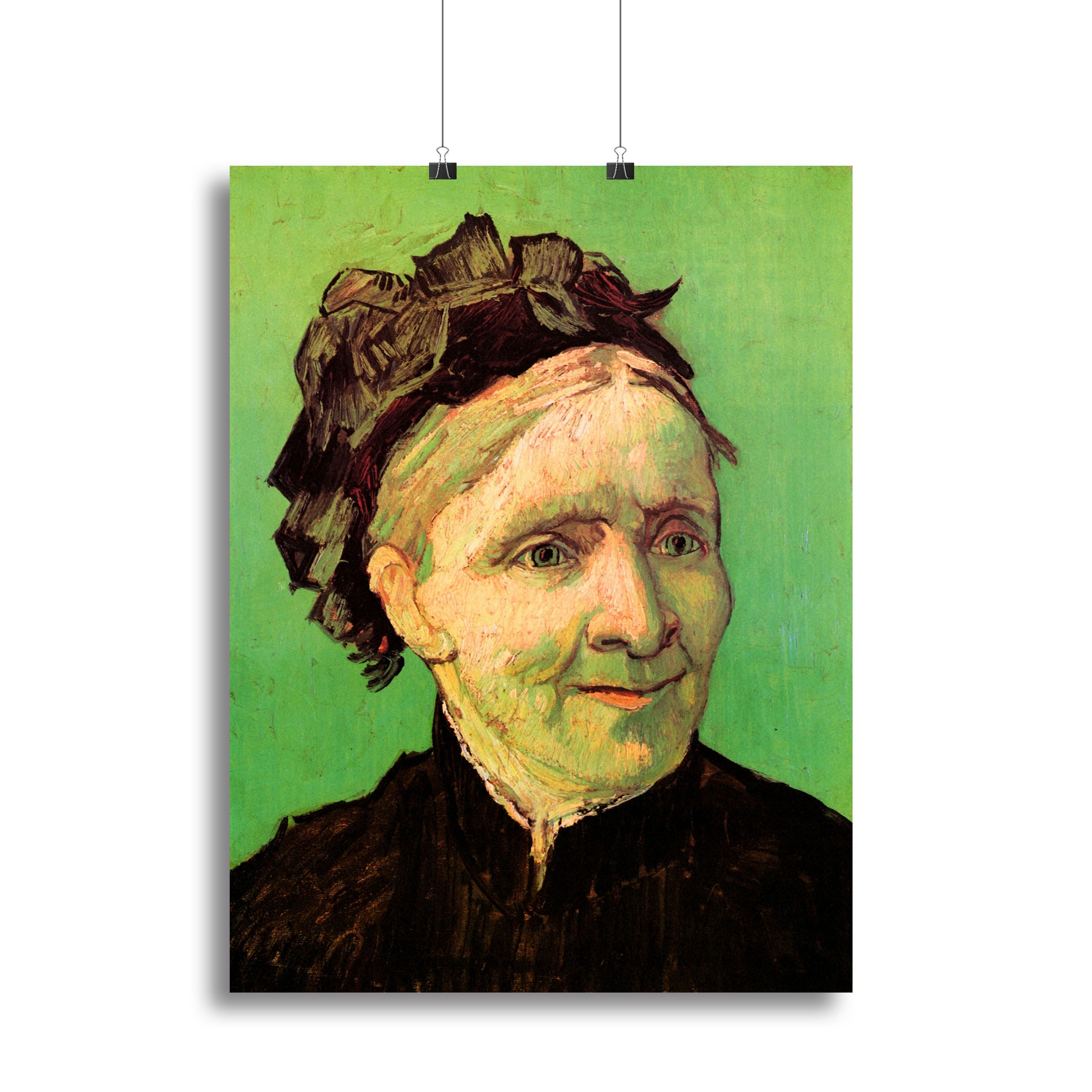 Portrait of the Artist's Mother by Van Gogh Canvas Print or Poster - Canvas Art Rocks - 2