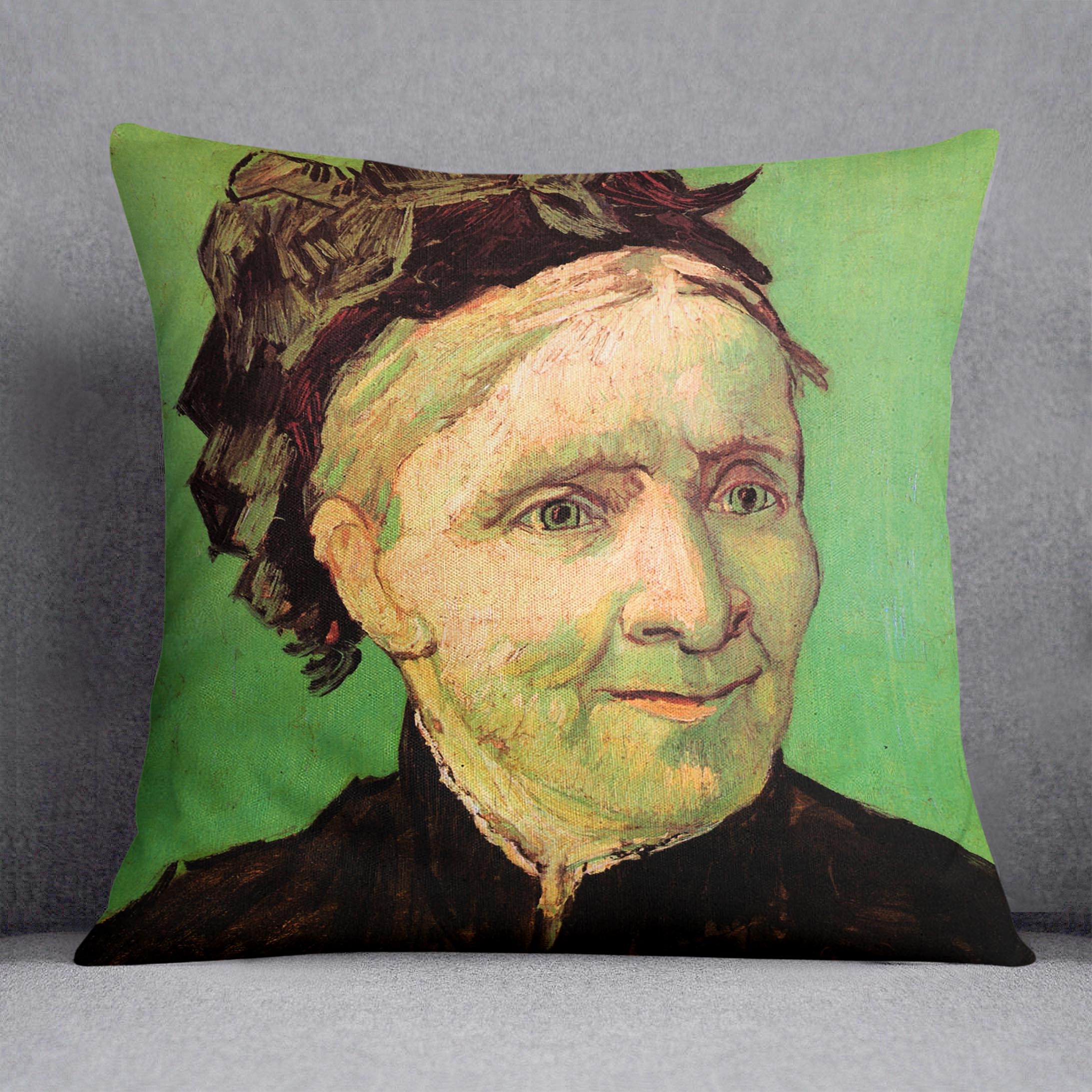 Portrait of the Artist's Mother by Van Gogh Cushion