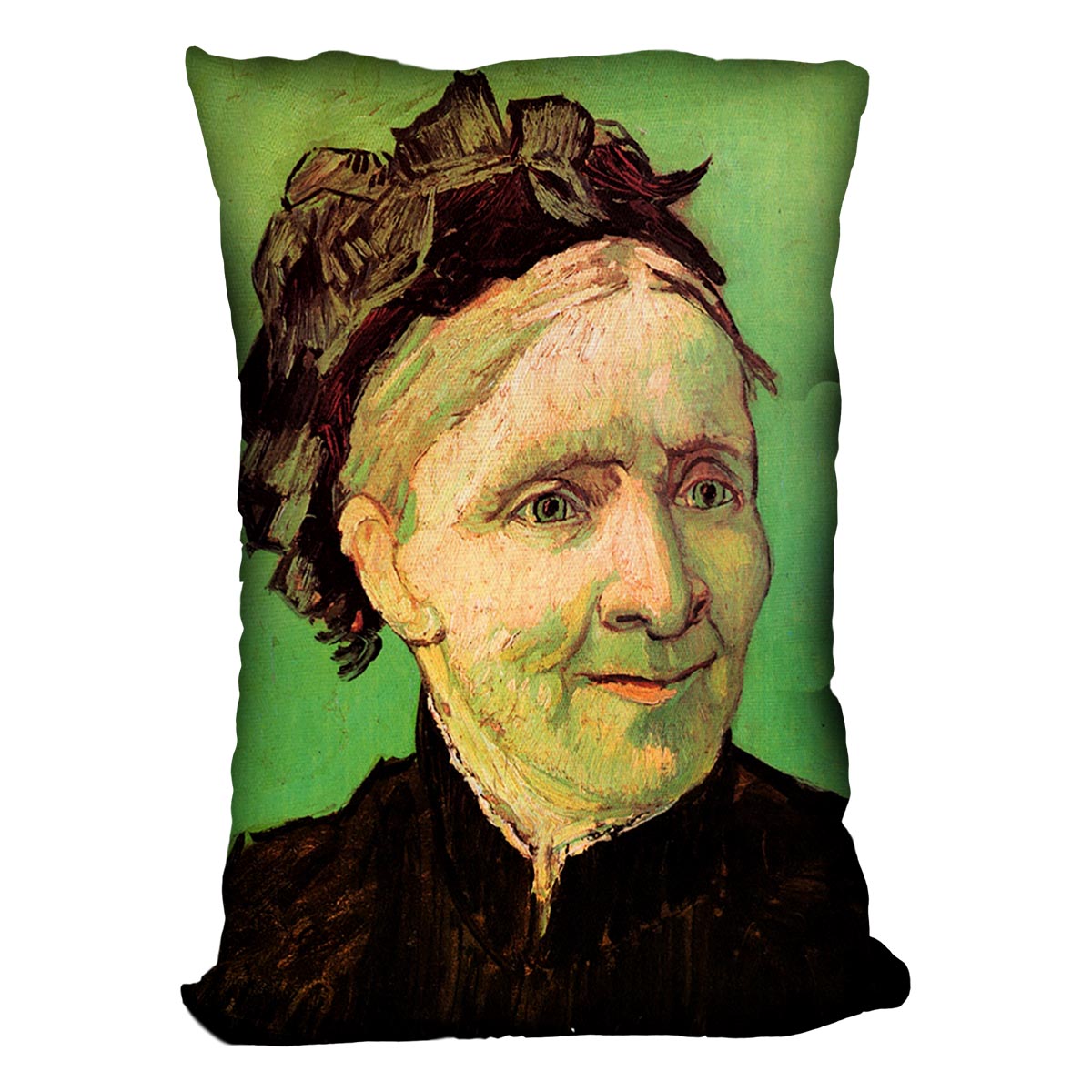 Portrait of the Artist's Mother by Van Gogh Cushion