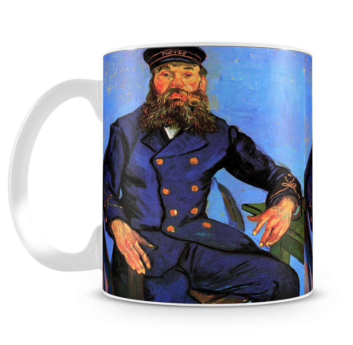 Portrait of the Postman Joseph Roulin by Van Gogh Mug - Canvas Art Rocks - 4