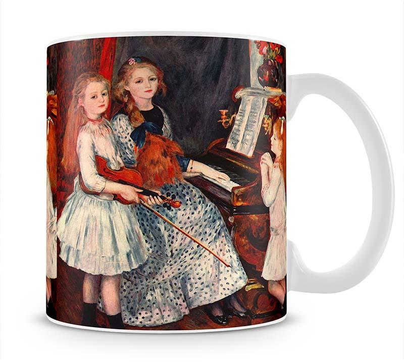 Portrait of the daughter of Catulle Mendes by Renoir Mug - Canvas Art Rocks - 1
