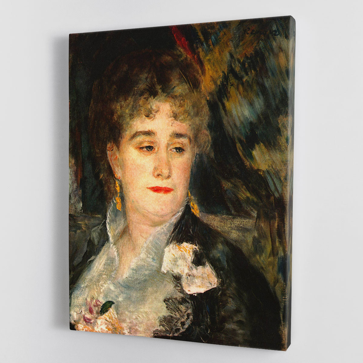 Portraits of Mme Charpentier by Renoir Canvas Print or Poster - Canvas Art Rocks - 1