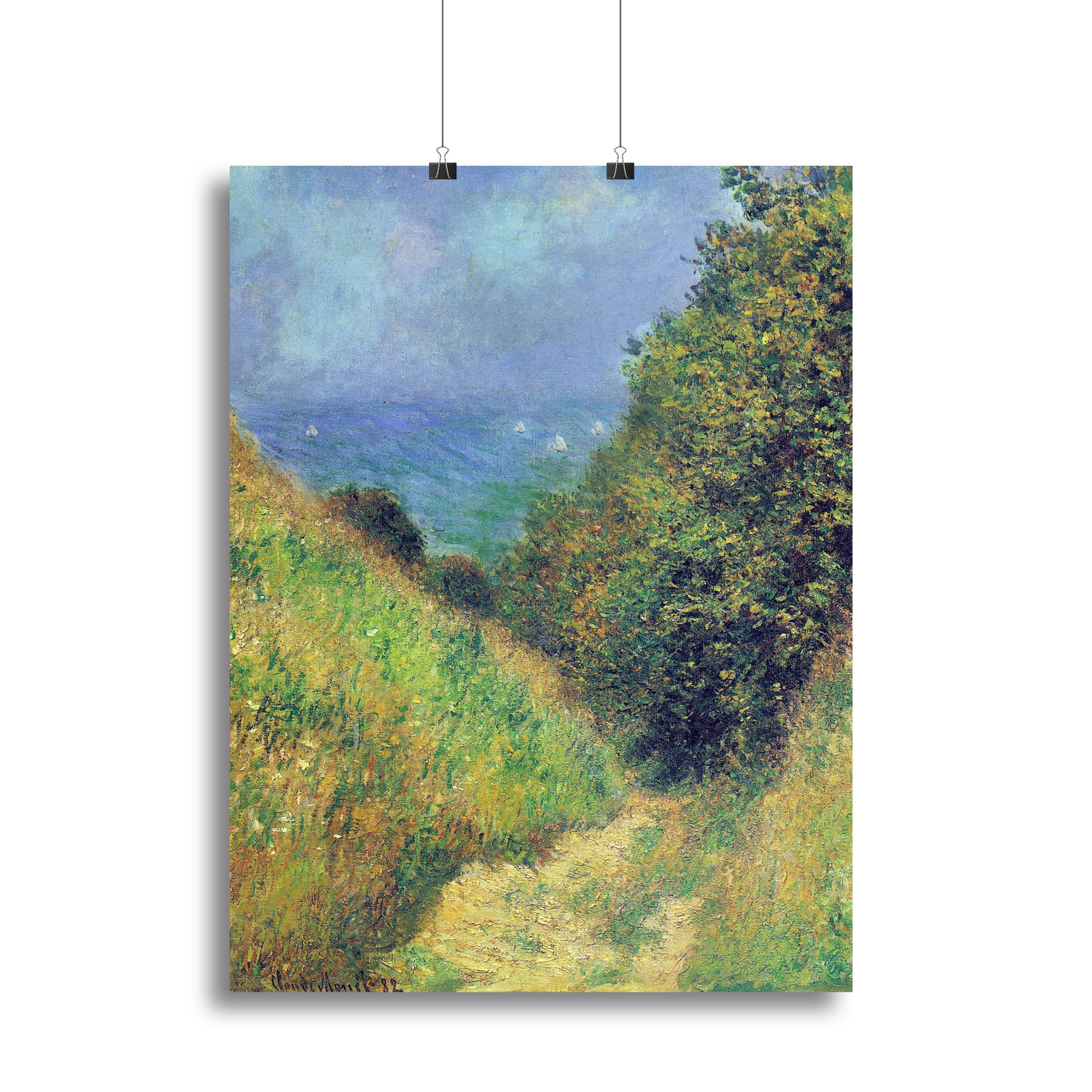 Pourville 2 by Monet Canvas Print or Poster - Canvas Art Rocks - 2
