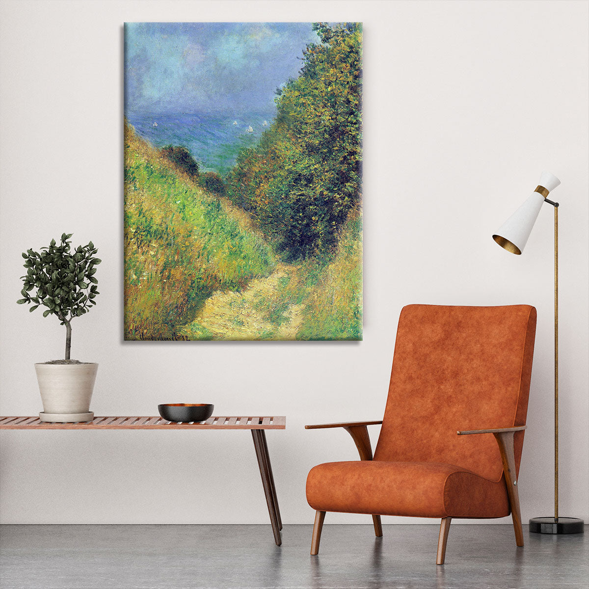 Pourville 2 by Monet Canvas Print or Poster - Canvas Art Rocks - 6