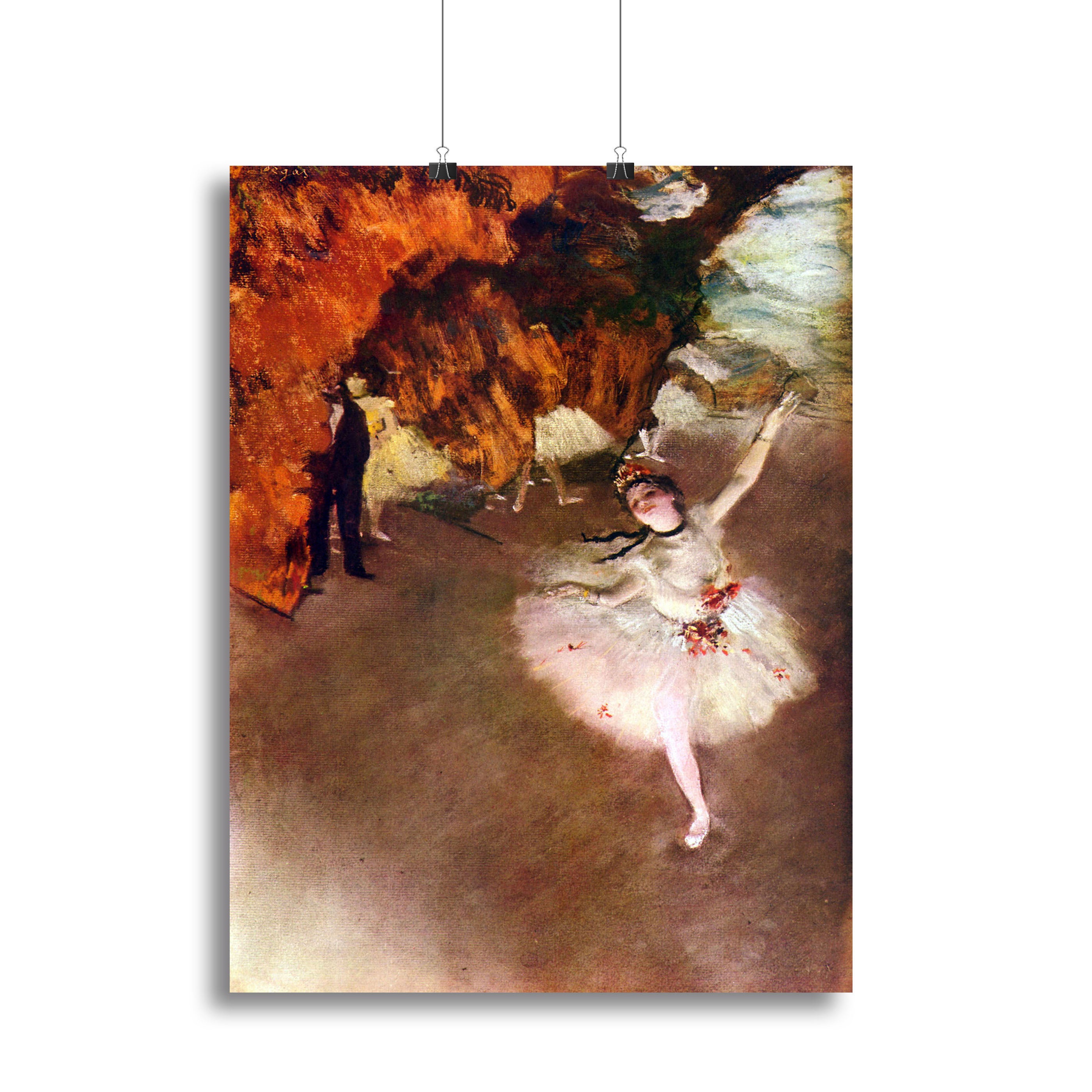 Prima Ballerina by Degas Canvas Print or Poster - Canvas Art Rocks - 2