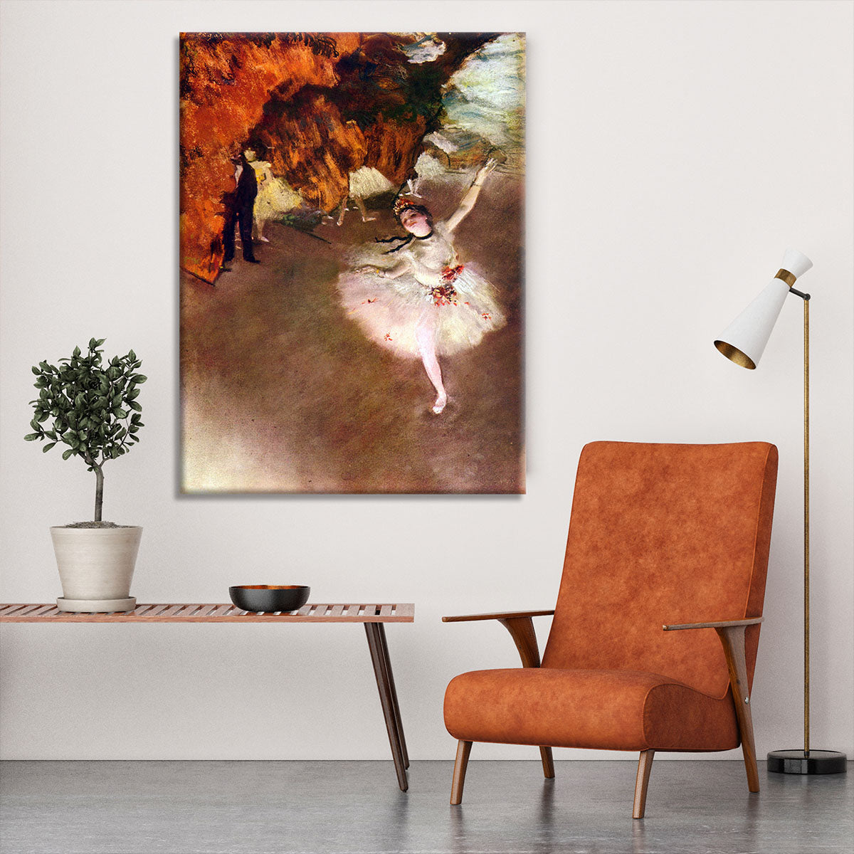 Prima Ballerina by Degas Canvas Print or Poster - Canvas Art Rocks - 6