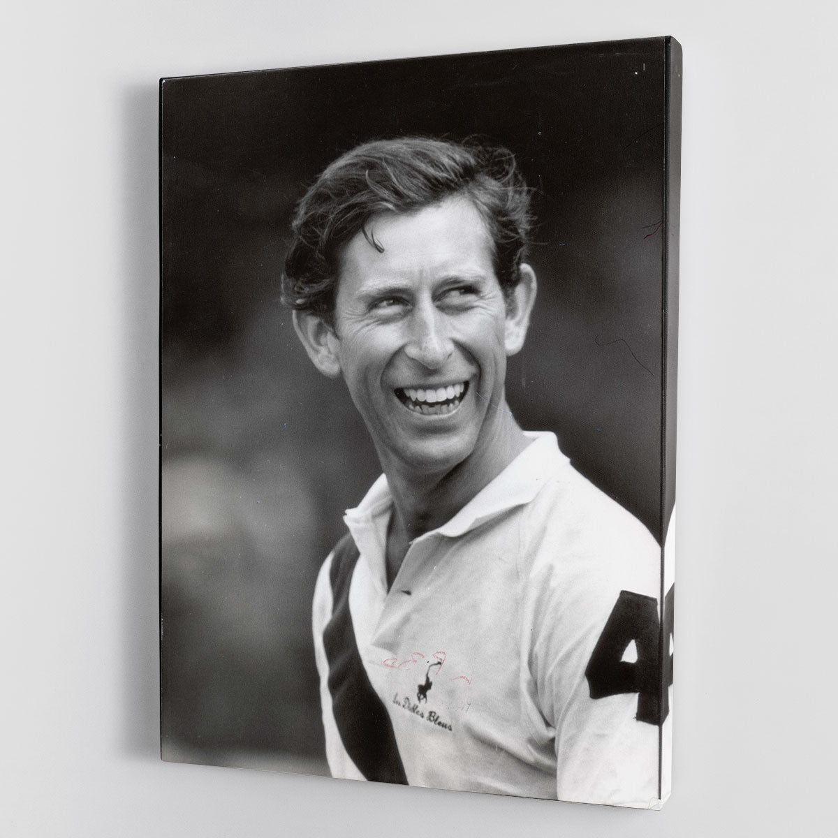Prince Charles at New Years polo at Cowdray Park Canvas Print or Poster - Canvas Art Rocks - 1