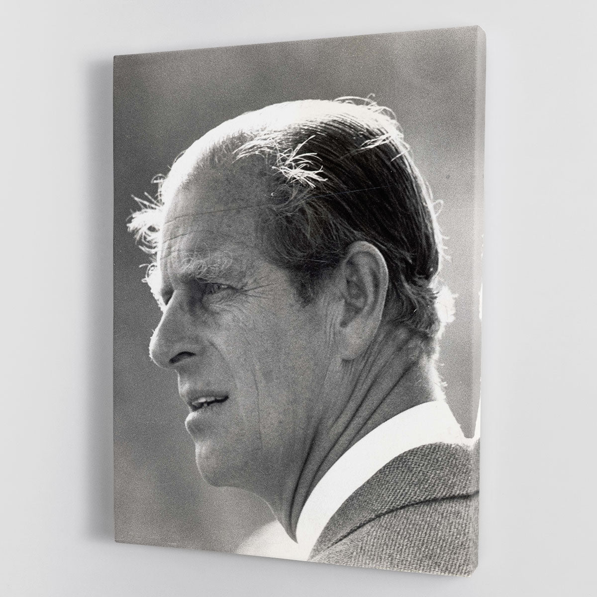 Prince Philip at Burghley Horse Trials Canvas Print or Poster - Canvas Art Rocks - 1