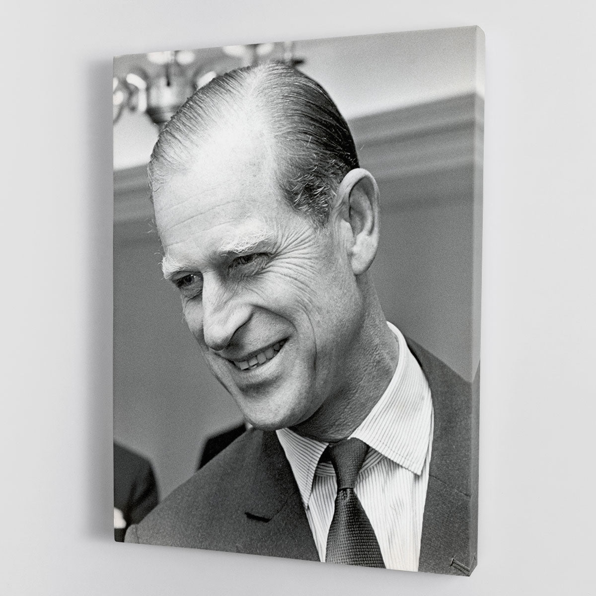 Prince Philip at Imperial House London Canvas Print or Poster - Canvas Art Rocks - 1