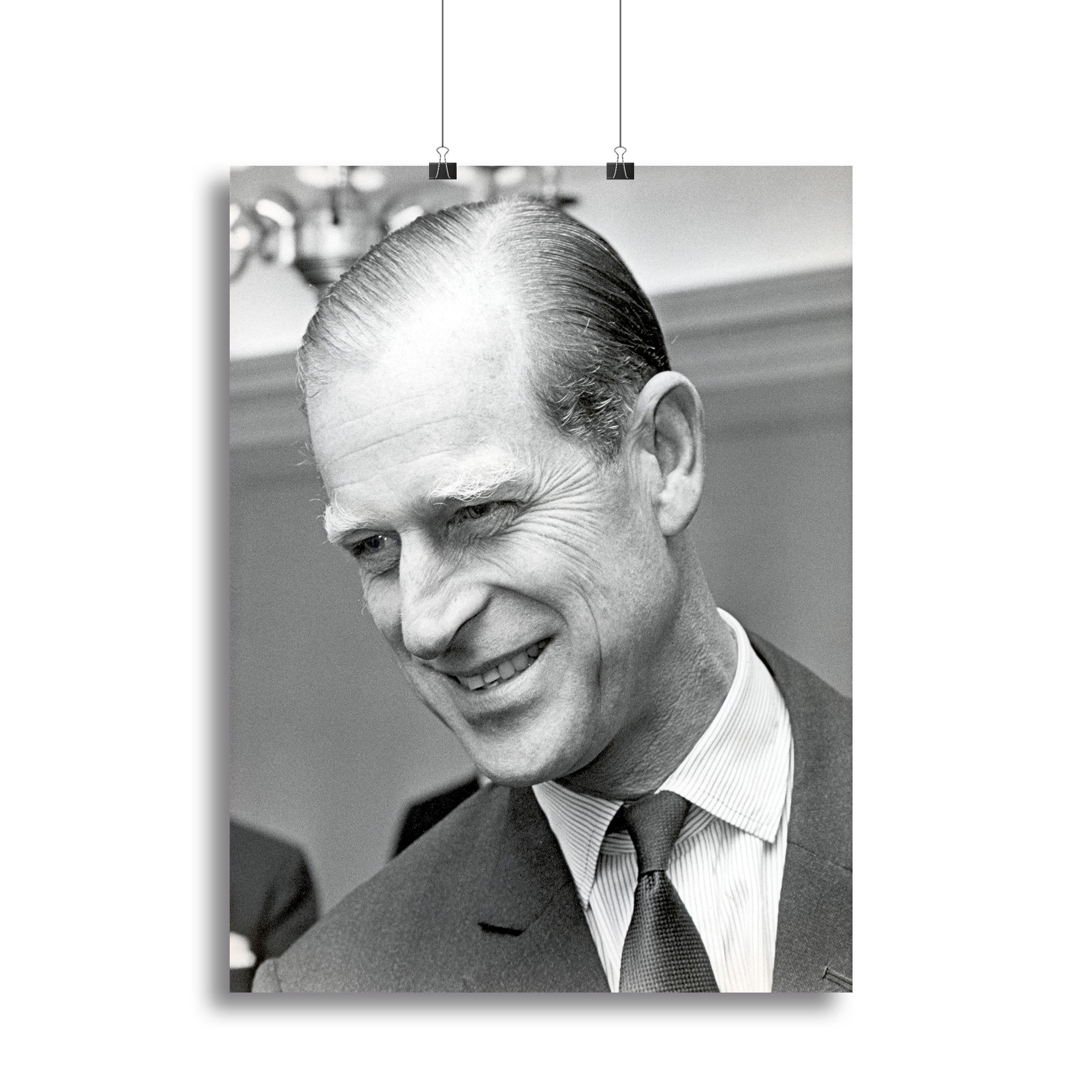 Prince Philip at Imperial House London Canvas Print or Poster - Canvas Art Rocks - 2