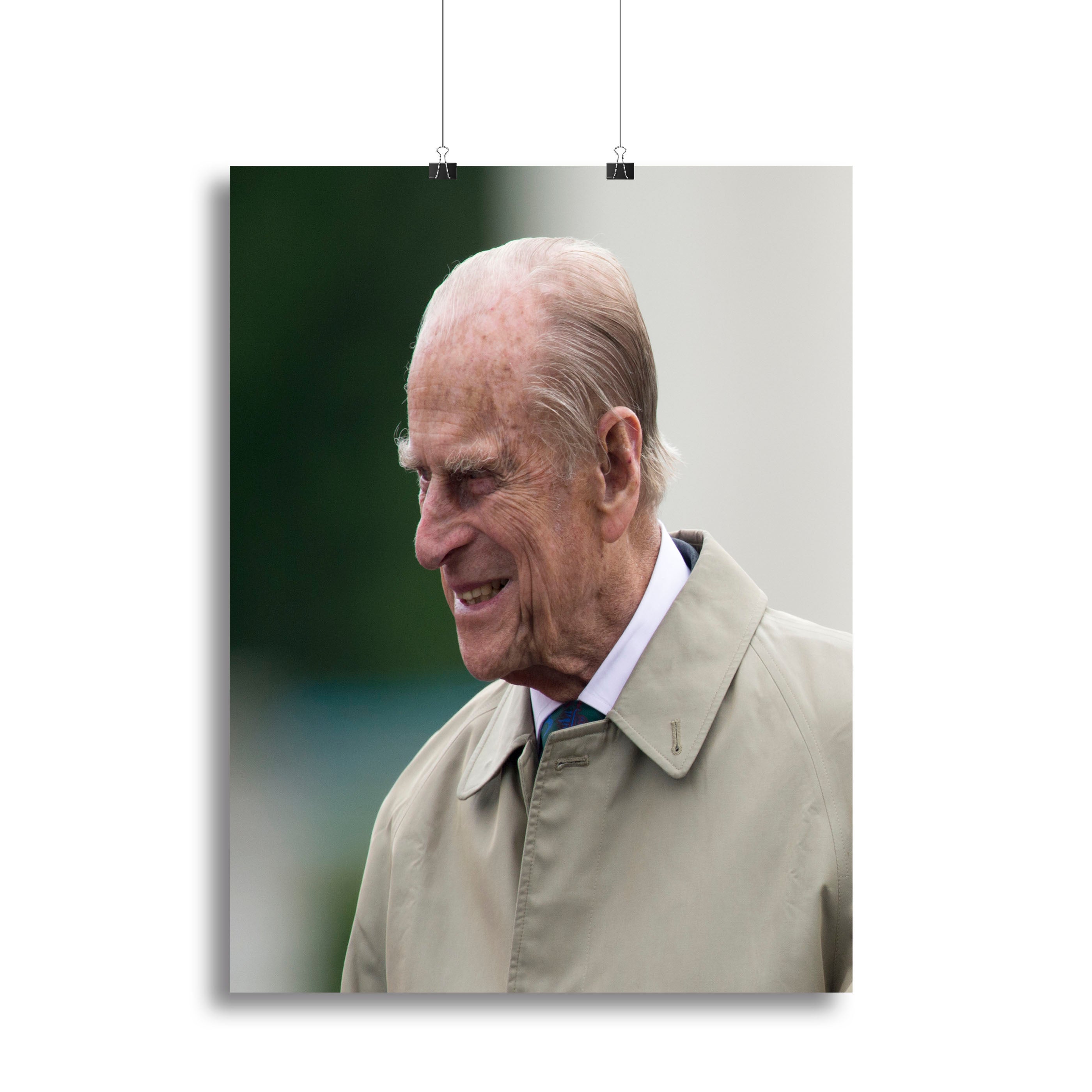 Prince Philip at the 90th birthday of Queen Elizabeth II Canvas Print or Poster - Canvas Art Rocks - 2