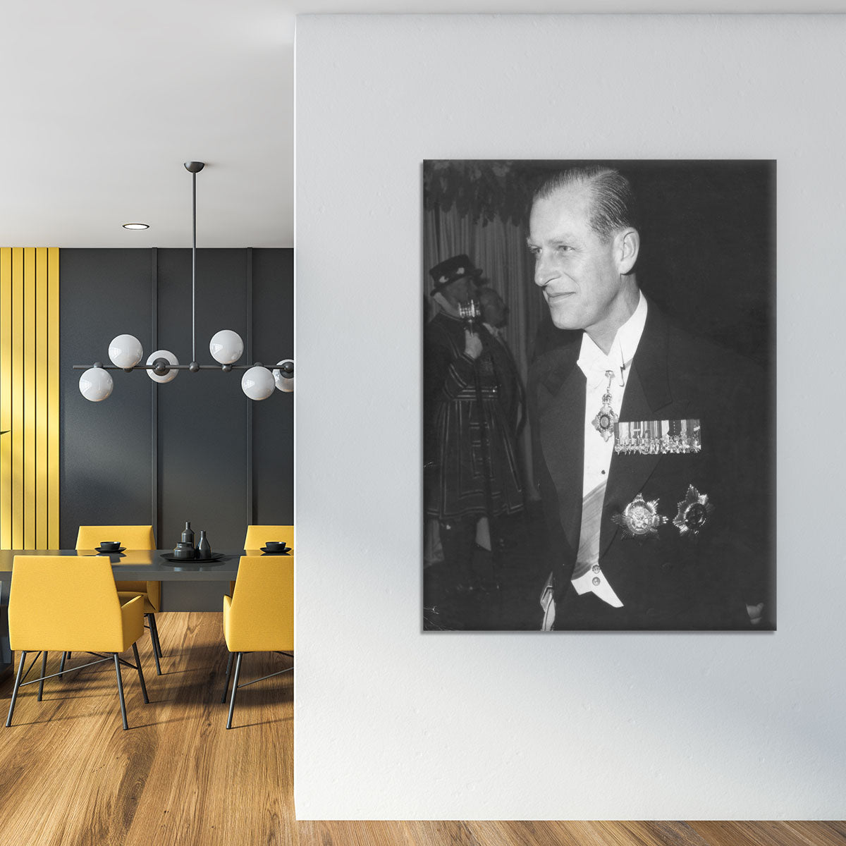 Prince Philip attending the opera at Covent Garden Canvas Print or Poster - Canvas Art Rocks - 4