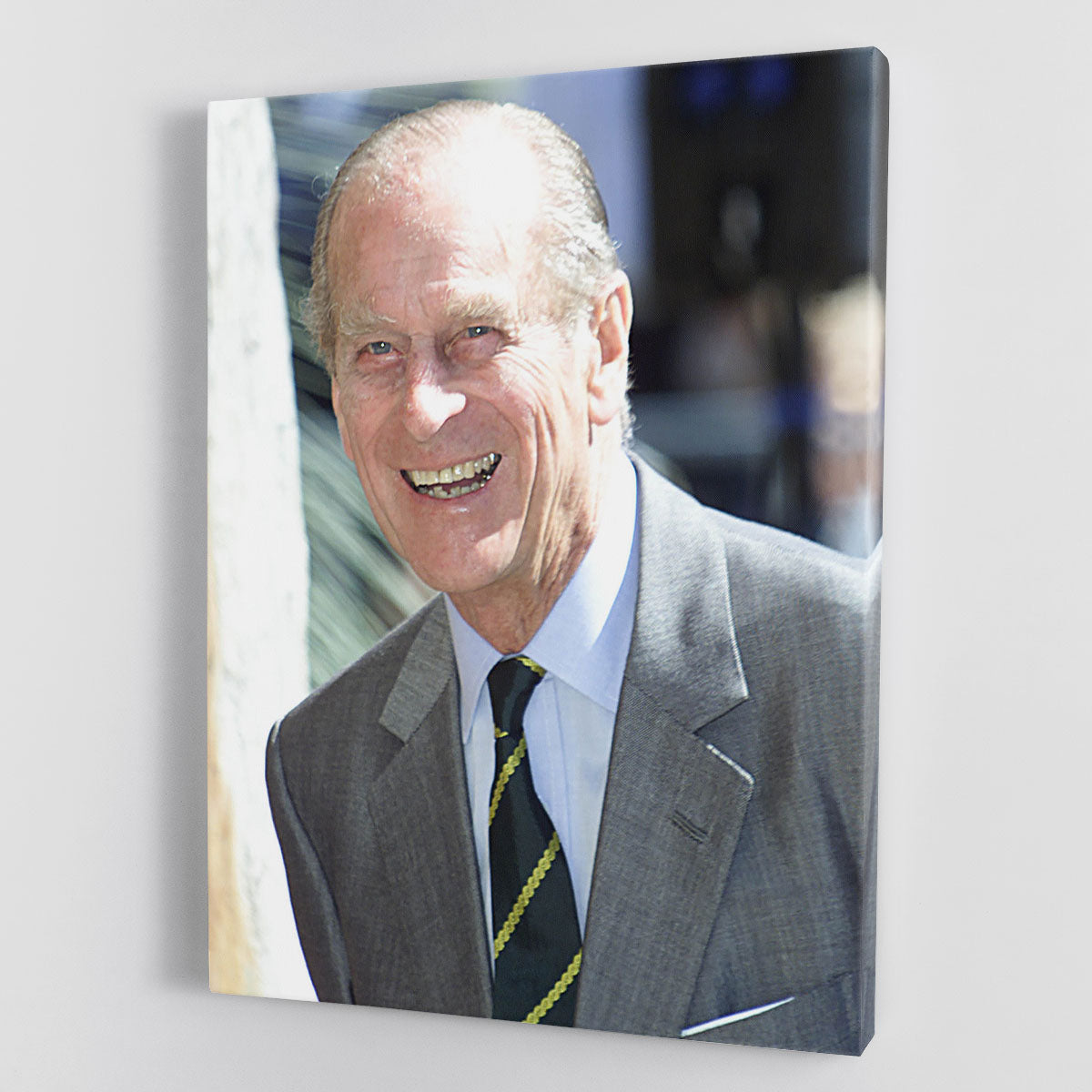 Prince Philip during a tour of Australia Canvas Print or Poster - Canvas Art Rocks - 1