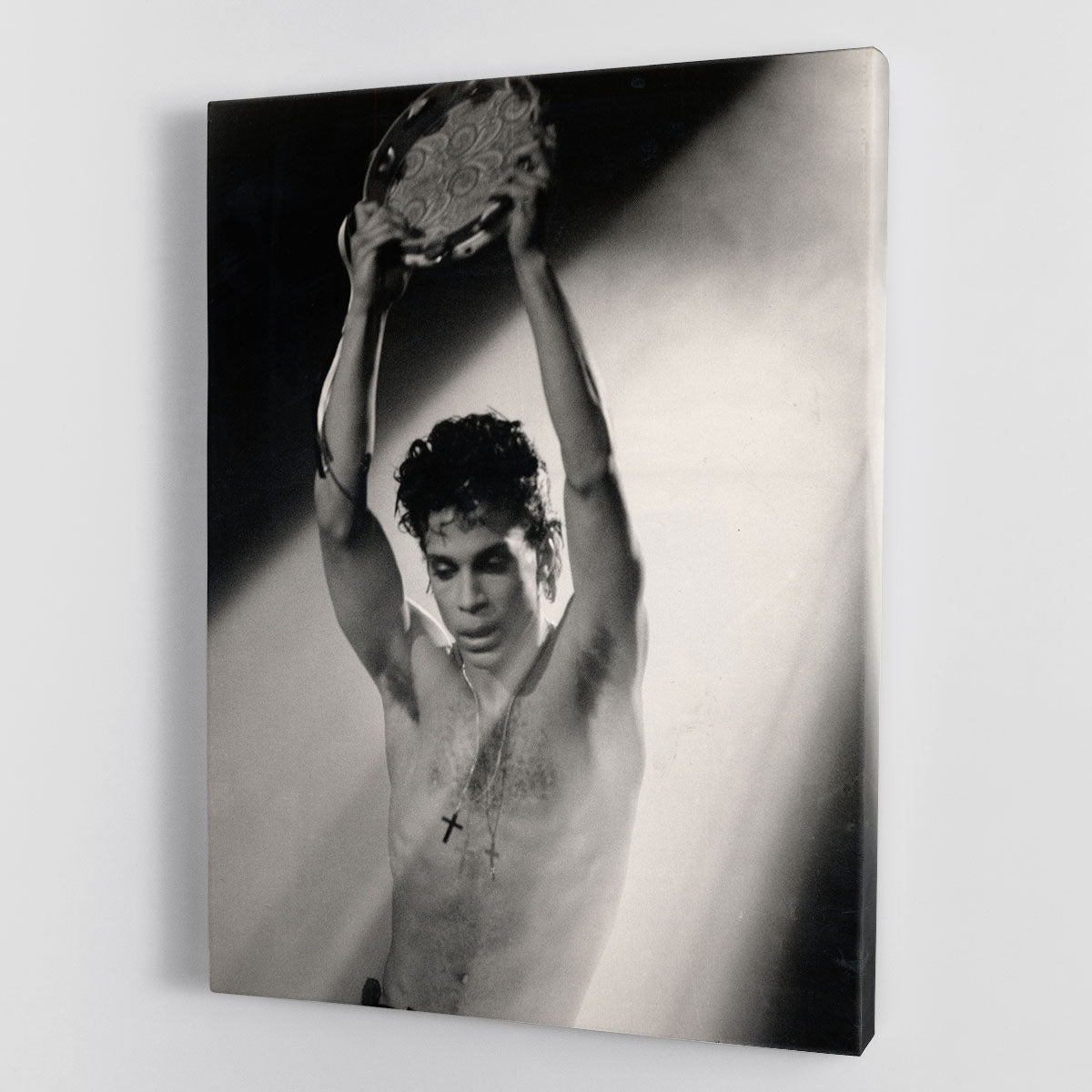 Prince with tambourine Canvas Print or Poster - Canvas Art Rocks - 1