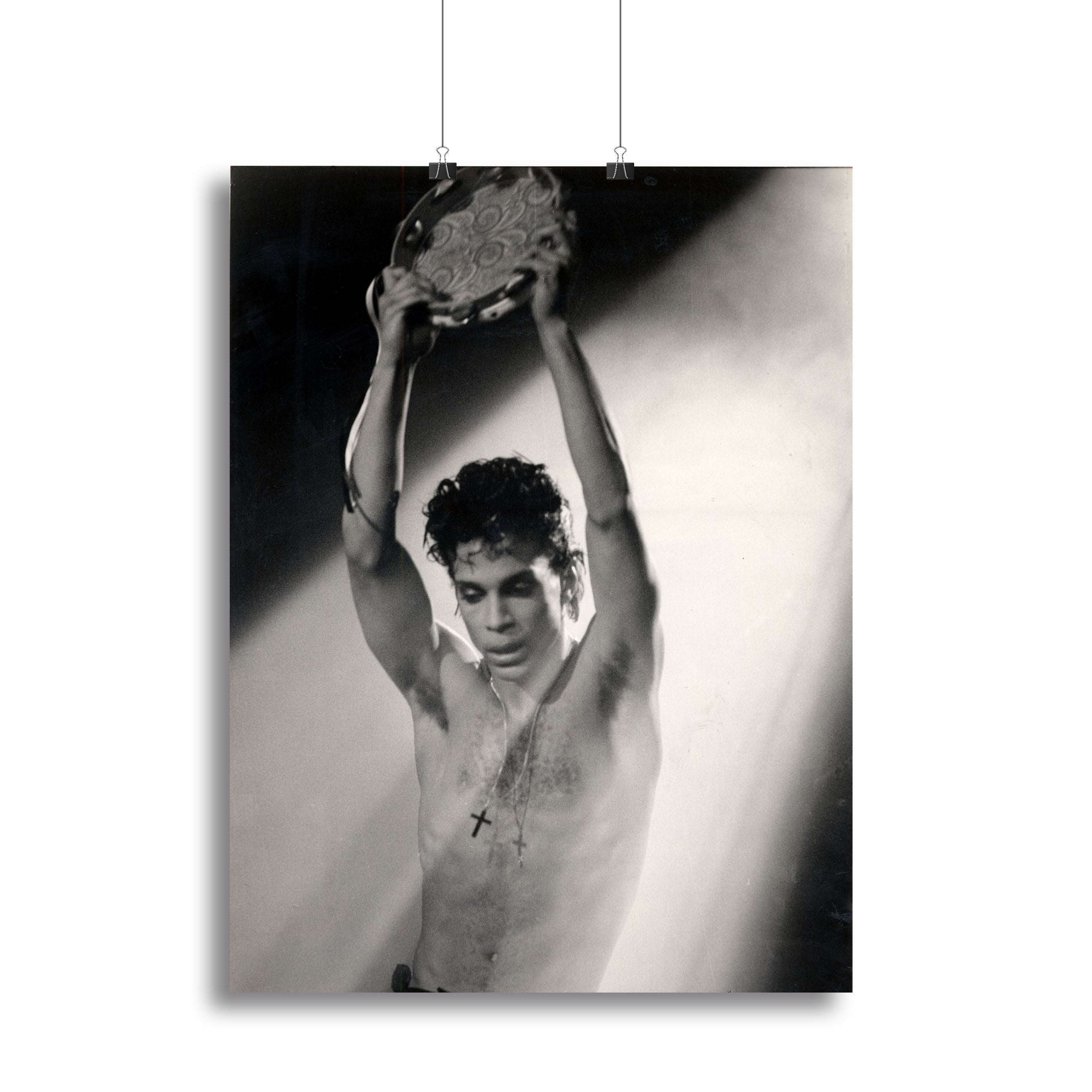 Prince with tambourine Canvas Print or Poster - Canvas Art Rocks - 2