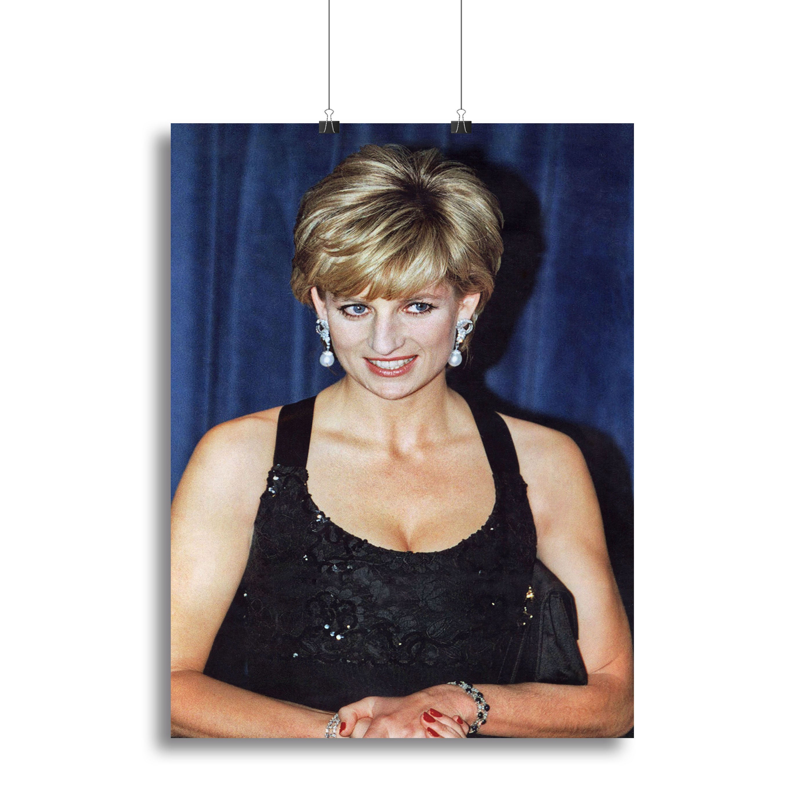 Princess Diana receiving the Humanitarian of the Year award Canvas Print or Poster - Canvas Art Rocks - 2