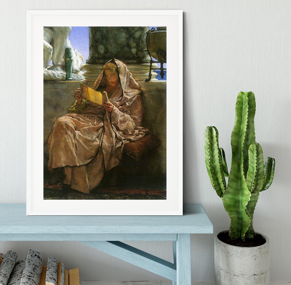 Prosa by Alma Tadema Framed Print - Canvas Art Rocks - 5