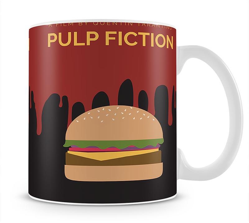Pulp Fiction Burger Minimal Movie Mug - Canvas Art Rocks - 1