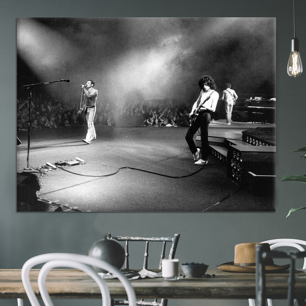 Queen Live Canvas Print or Poster - Canvas Art Rocks - 3
