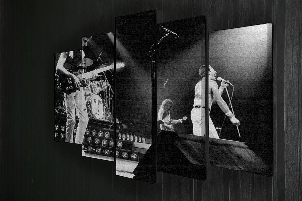 Queen Live On Stage 5 Split Panel Canvas - Canvas Art Rocks - 2