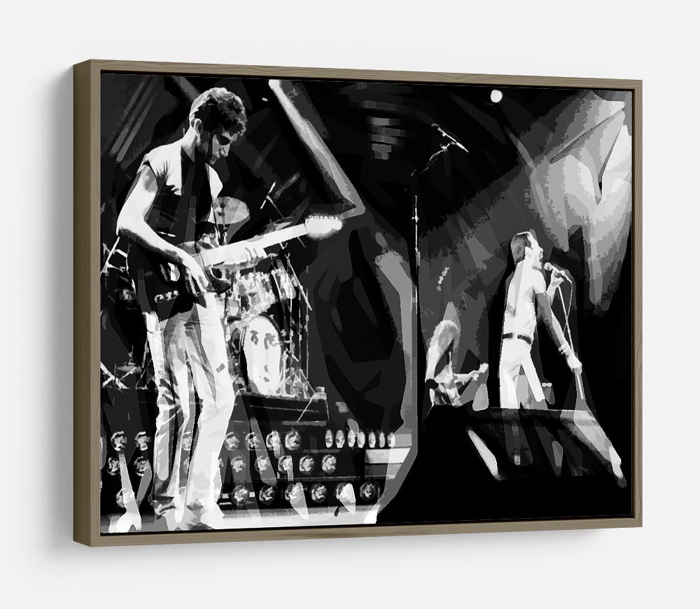 Queen Live On Stage Pop Art HD Metal Print