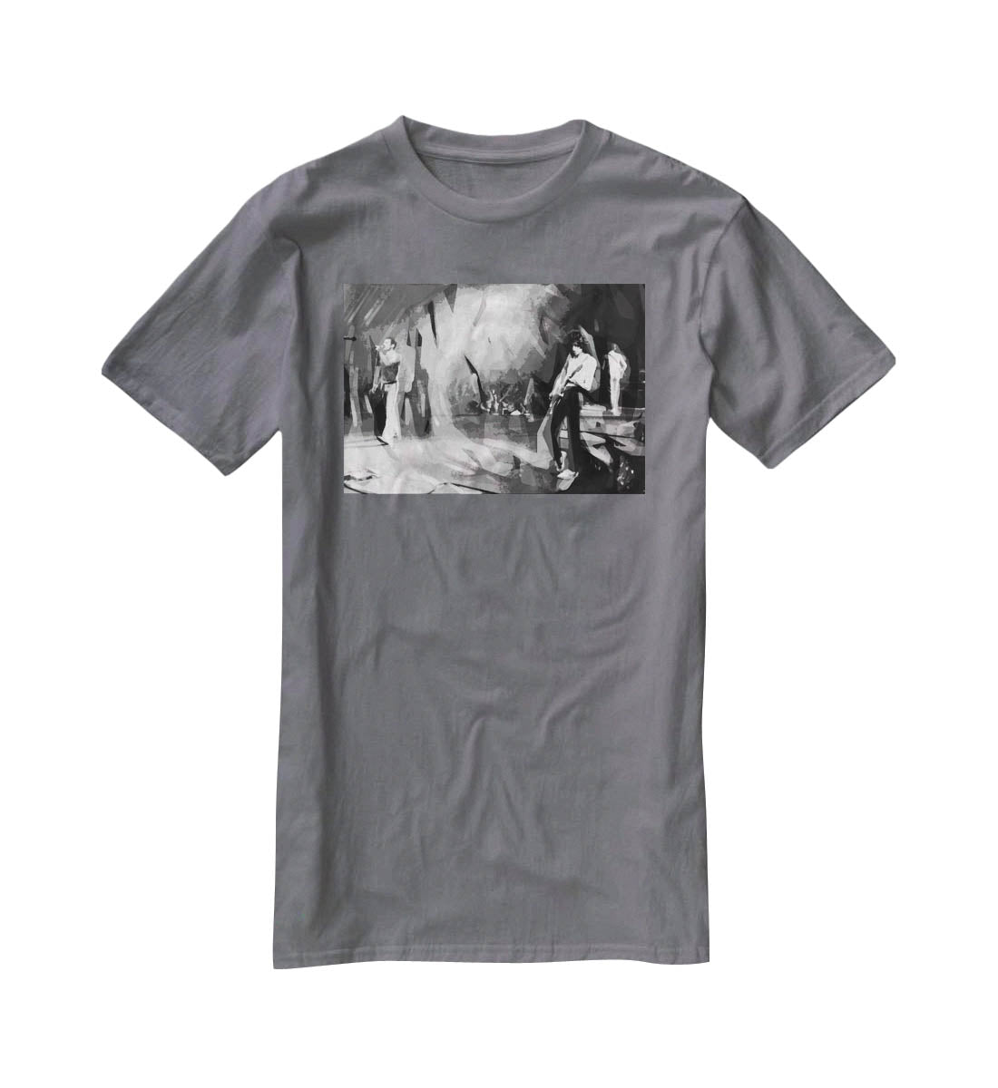 Queen Live Pop Art T-Shirt - Canvas Art Rocks - 3